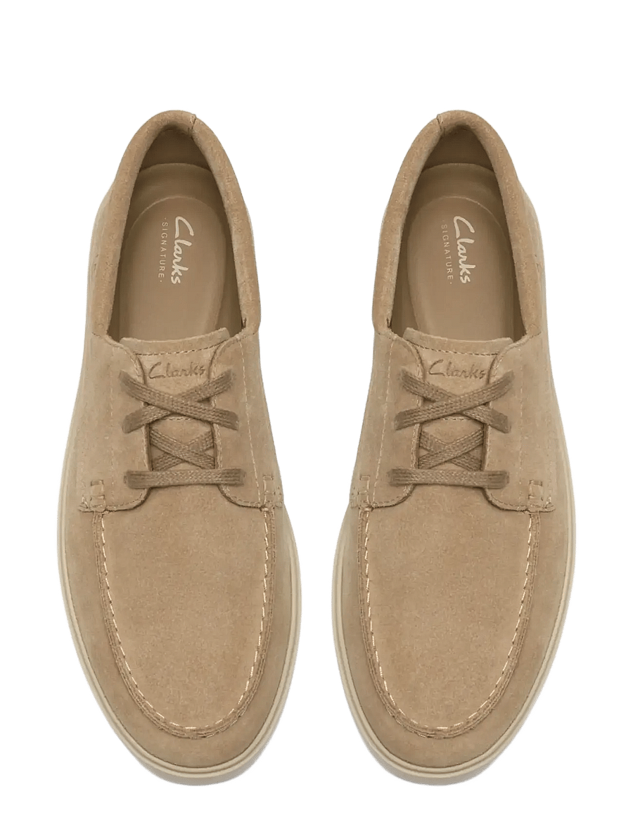 Clarks - Lockford Boat G - nach anlass kaufen - dark sand suede - 1