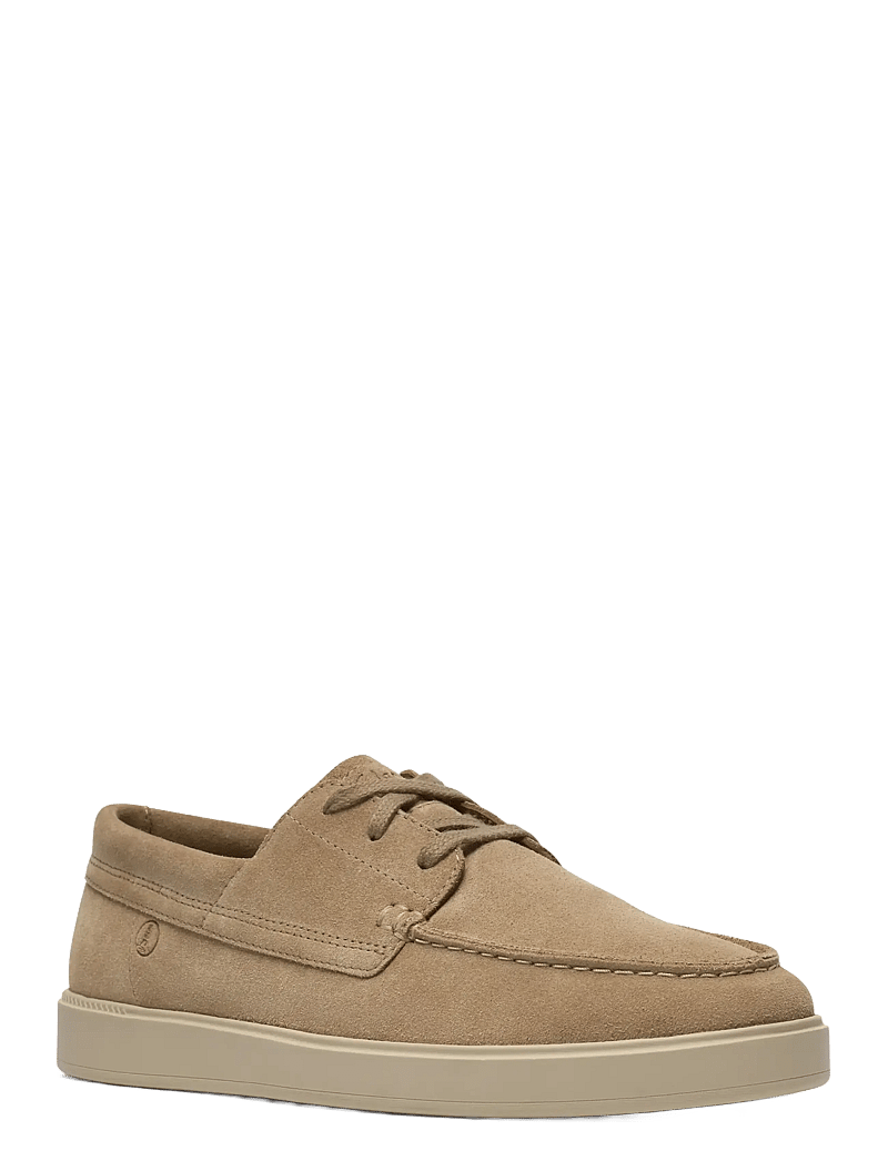 Clarks - Lockford Boat G - shop by occasion - dark sand suede - 5