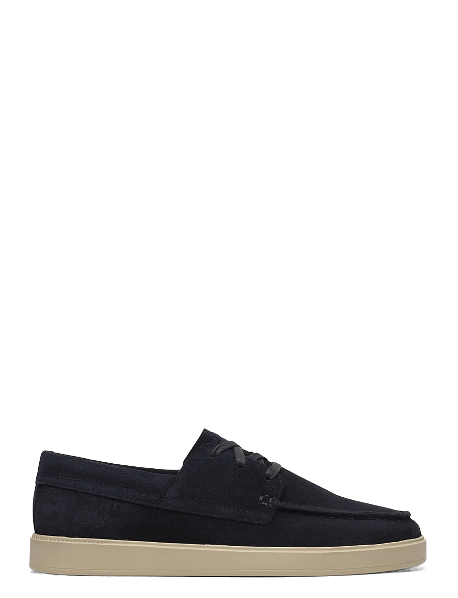 Clarks - Lockford Boat G - nach anlass kaufen - navy suede - 0