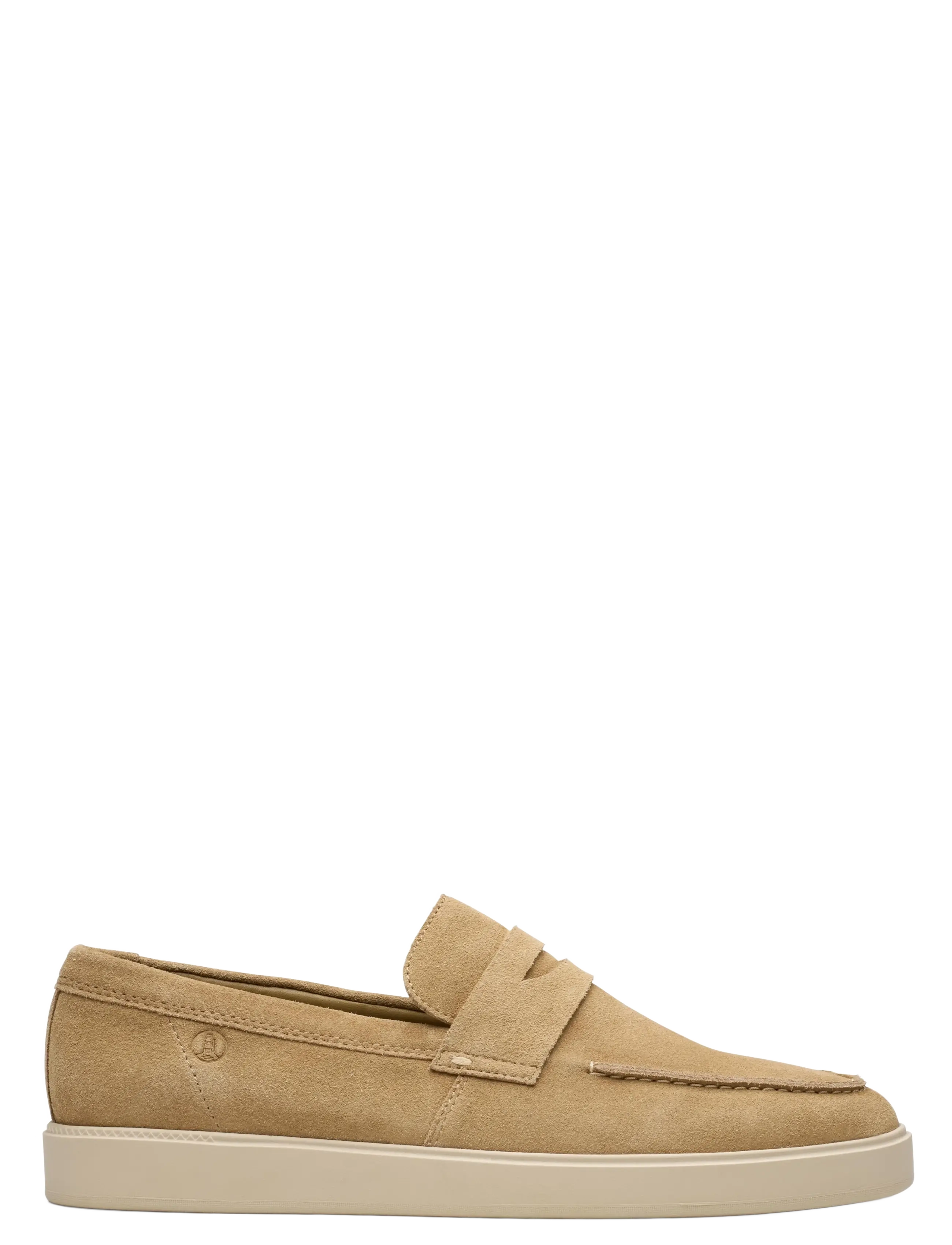 Clarks Lockford Easy G - Loafers - DARK SAND SUEDE / beige