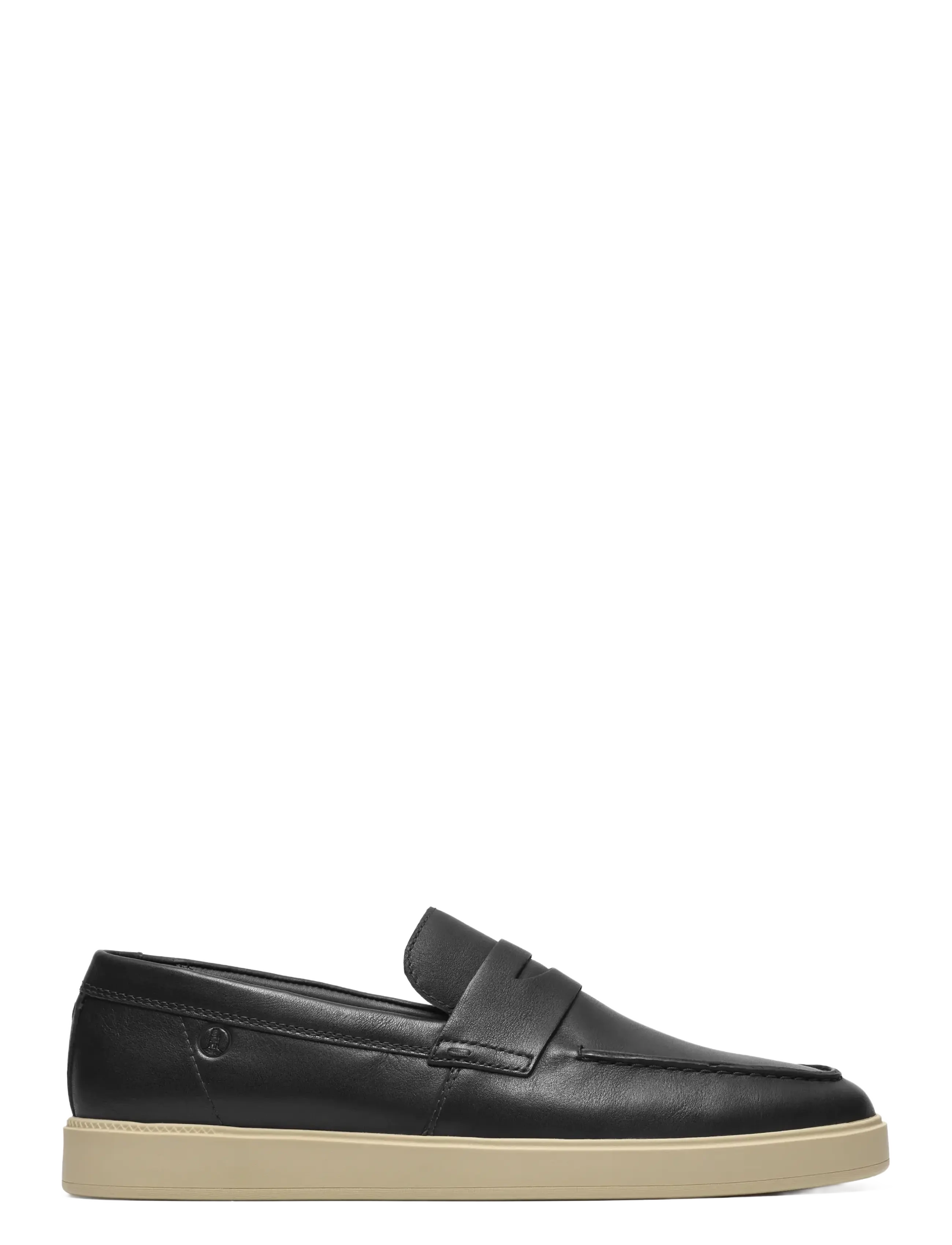 Clarks Lockford Easy G - Apavi - NAVY LEATHER / black