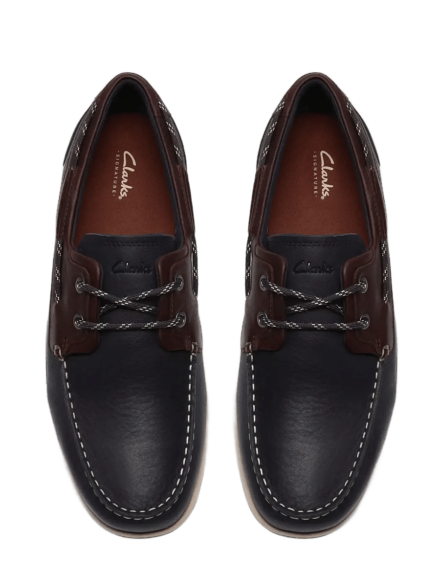 Clarks - Orson Sail G - nach anlass kaufen - navy combi - 4