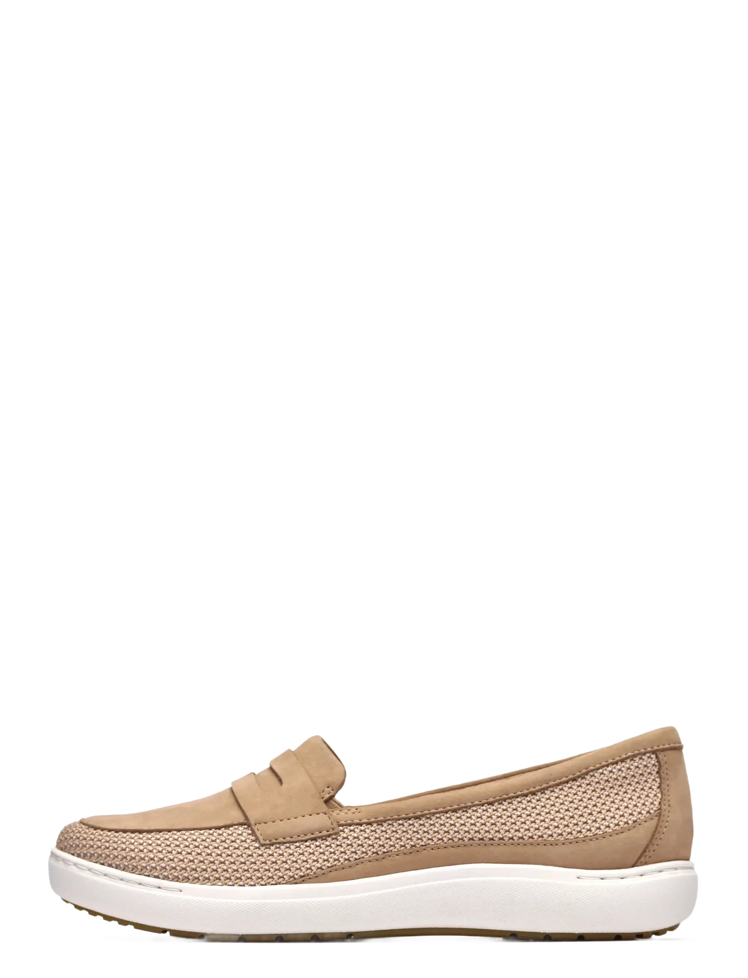 Clarks - Nalle Glide D - mokassiinid - beige nubuck - 3