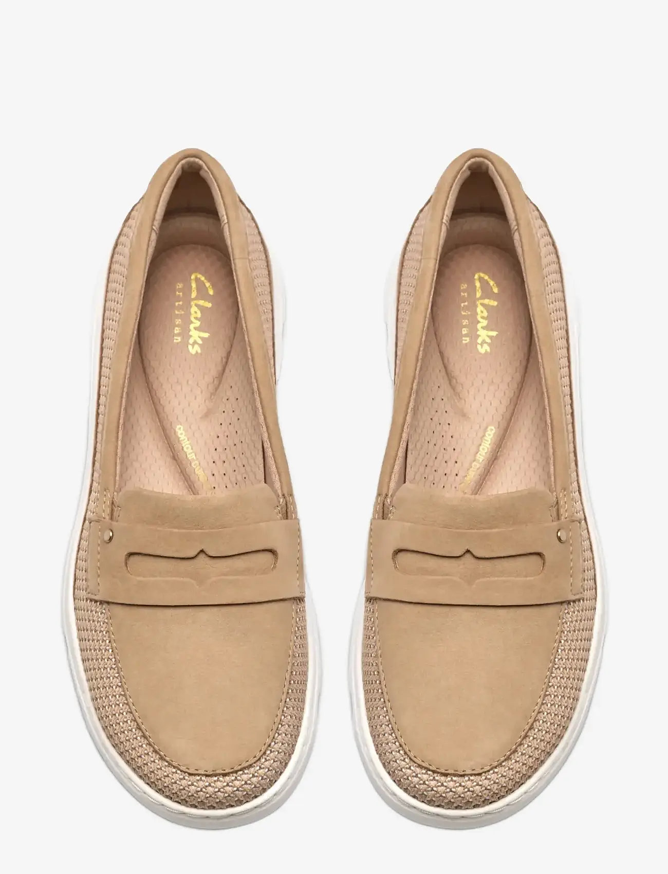 Clarks - Nalle Glide D - moetrendid - beige nubuck - 5