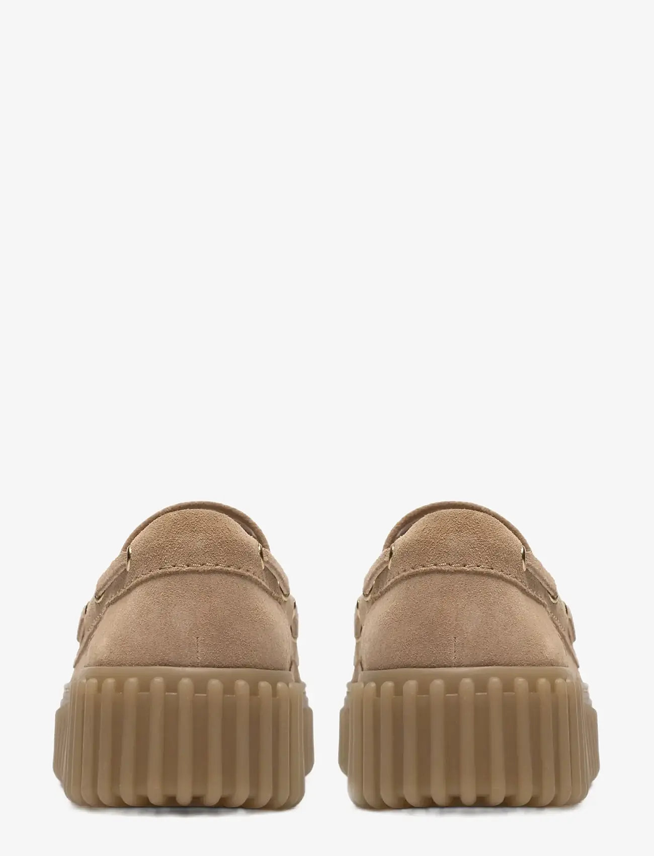 Clarks - Torhill Boat D - seglarskor - beige suede - 1