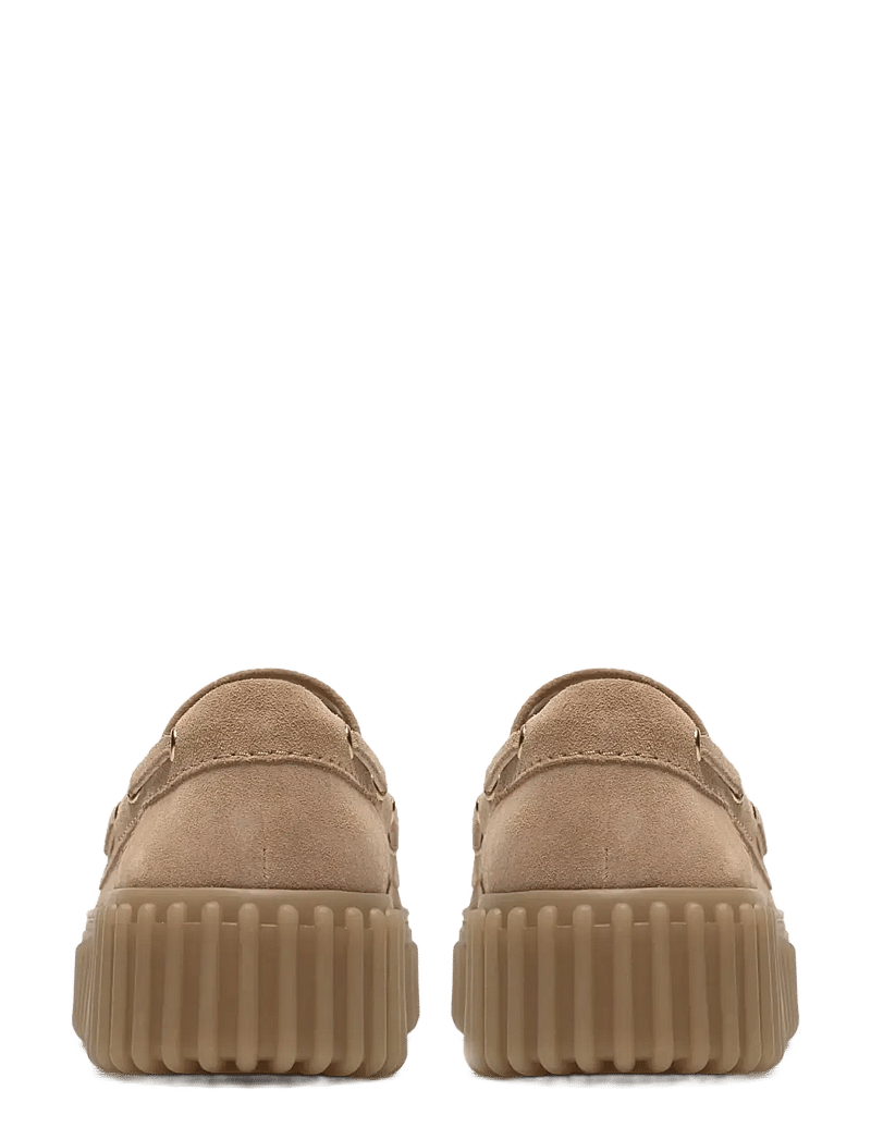 Clarks - Torhill Boat D - seglarskor - beige suede - 1