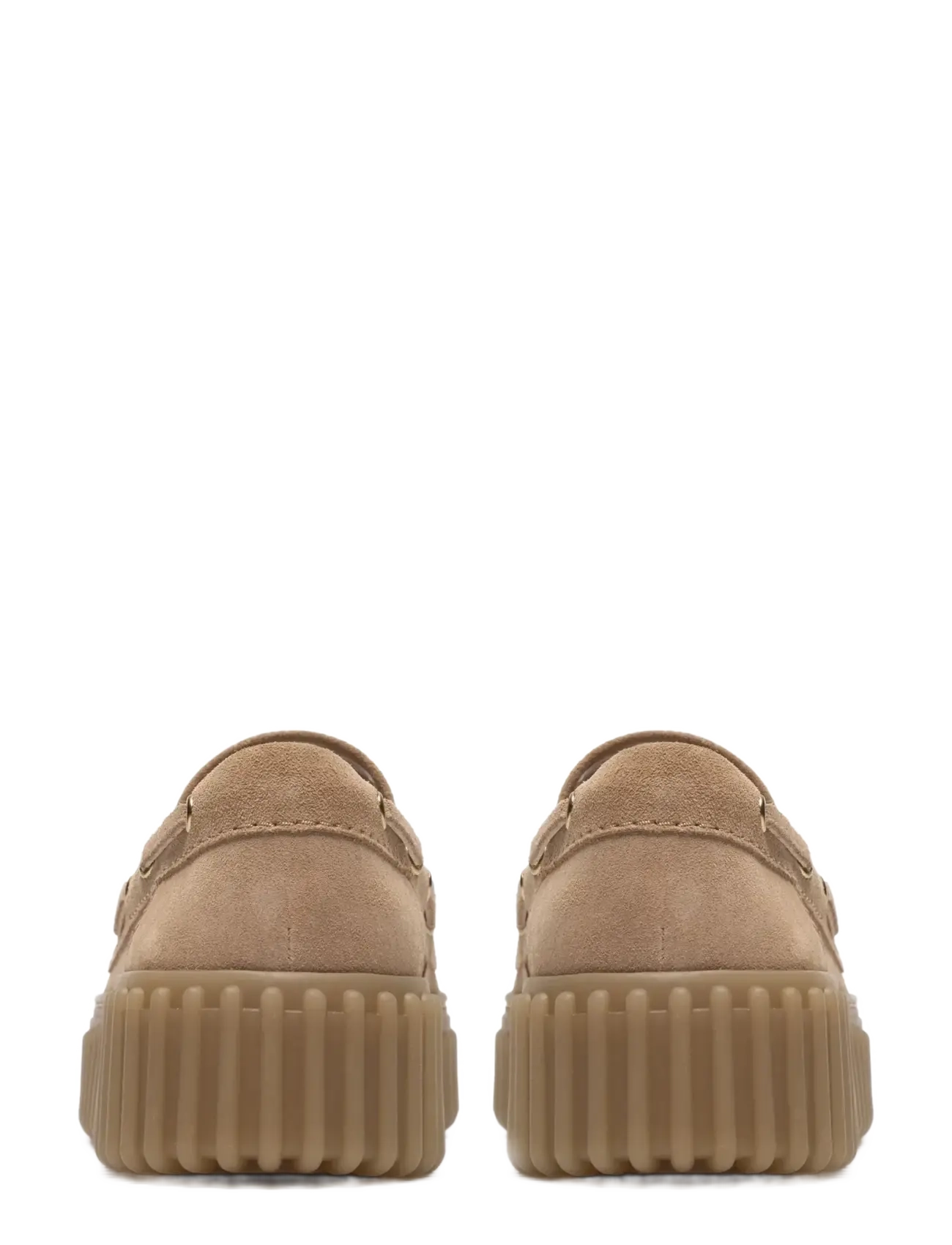 Clarks - Torhill Boat D - beige suede - 1