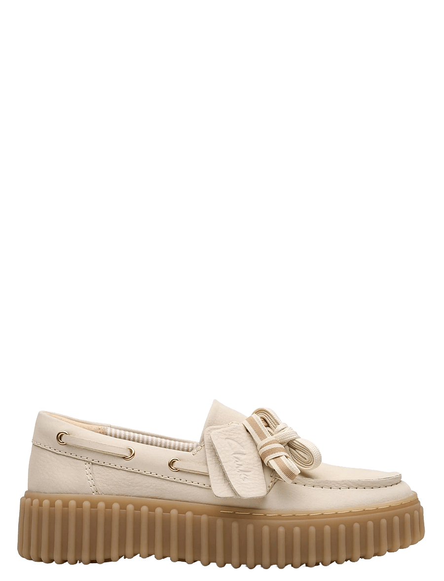 Clarks - Torhill Boat D - bootsschuhe - cream nubuck - 0