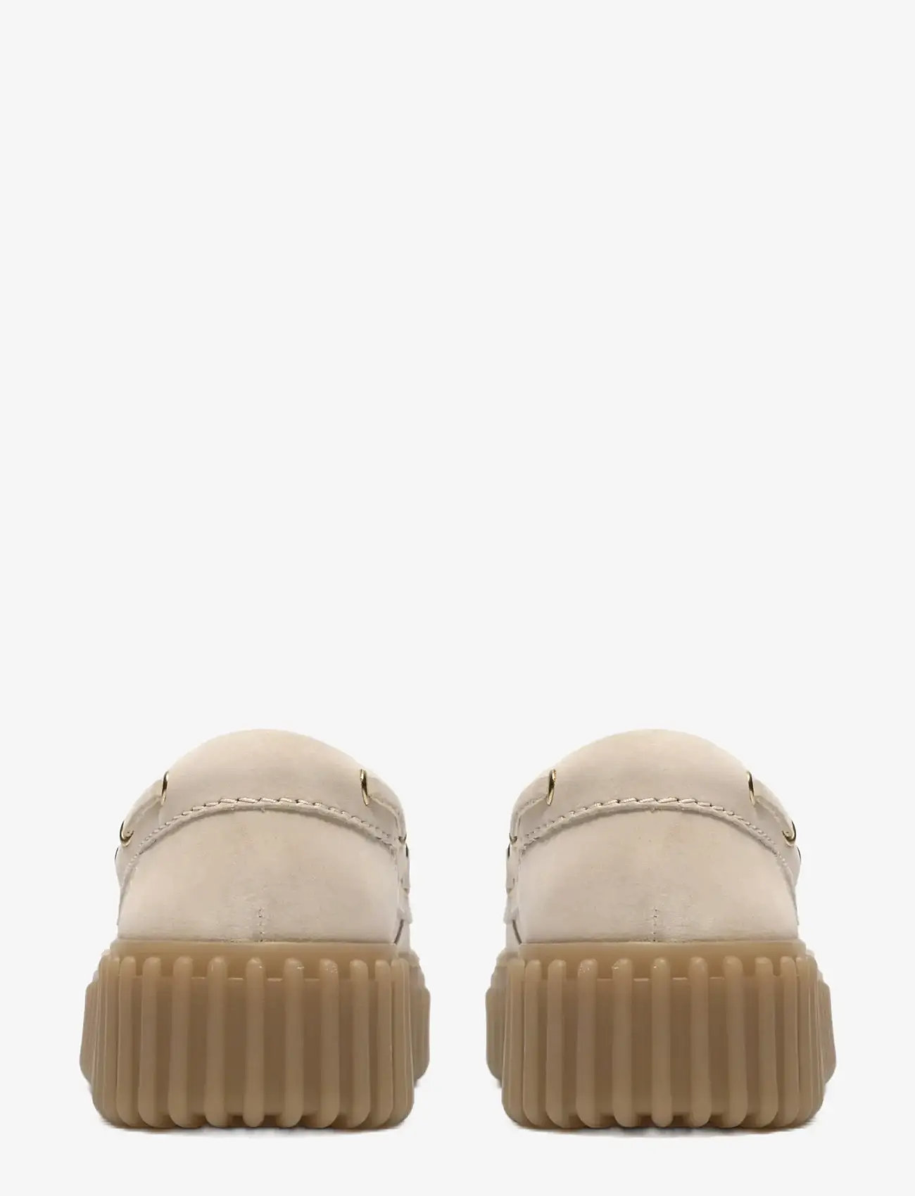 Clarks - Torhill Boat D - sejlersko - cream nubuck - 5