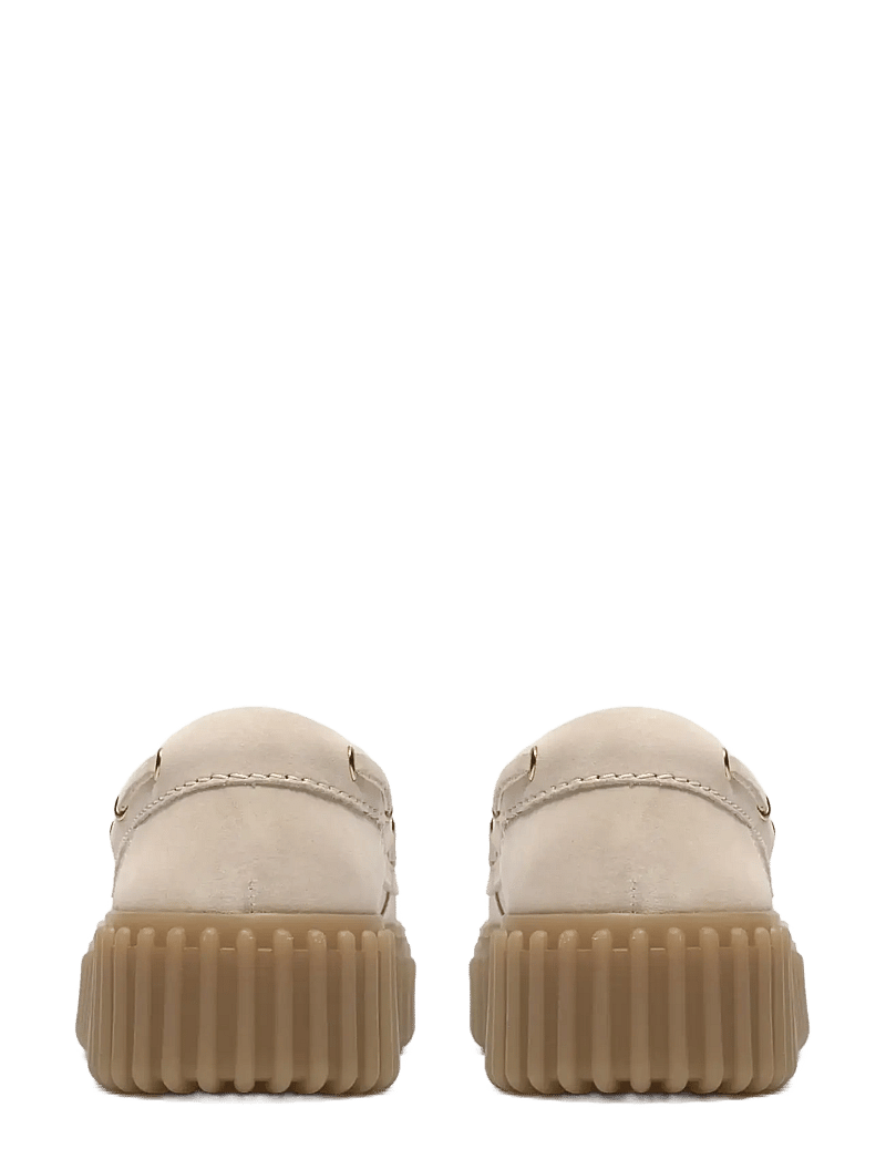 Clarks - Torhill Boat D - sejlersko - cream nubuck - 5