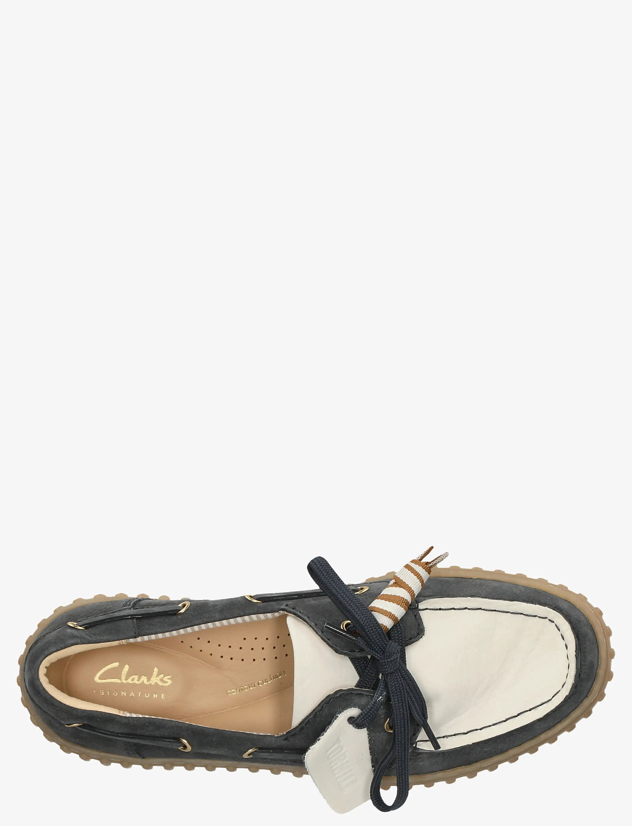 Clarks - Torhill Boat D - bootsschuhe - navy combi - 4
