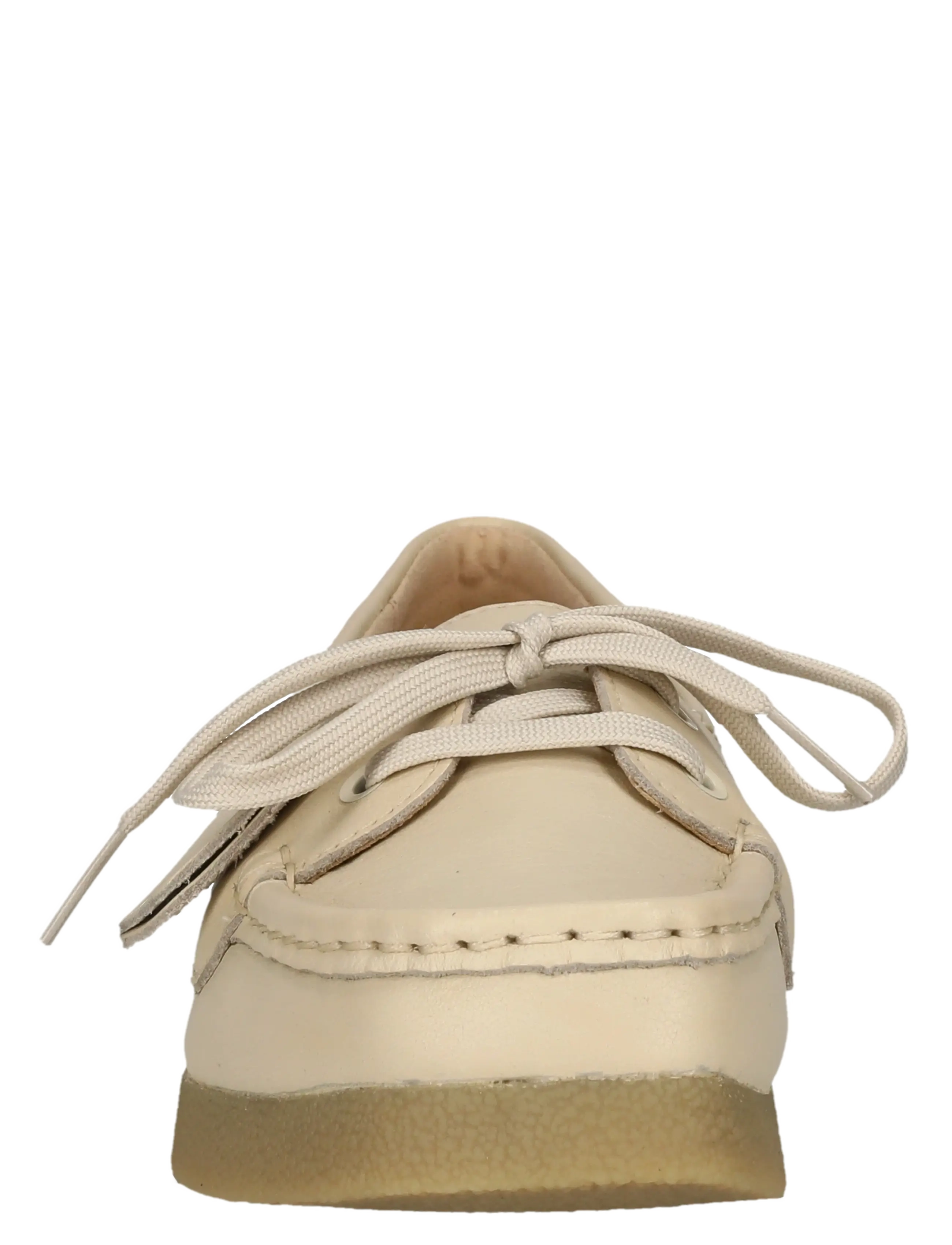 Clarks - WallabeeEVOSea D - cream leather - 1