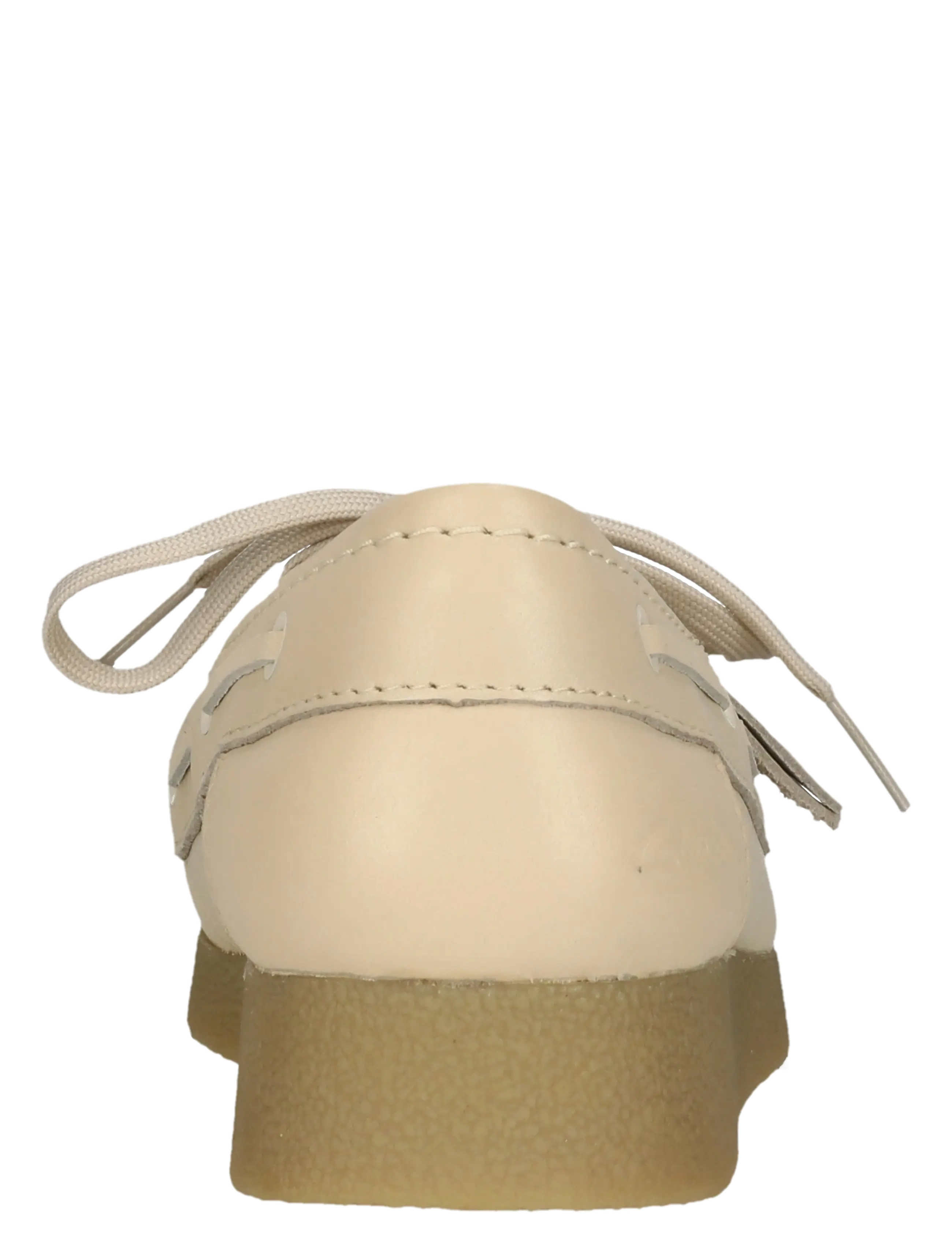 Clarks - WallabeeEVOSea D - cream leather - 3