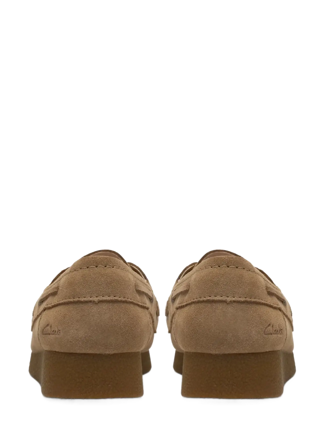 Clarks - WallabeeEVOSea D - dark sand suede - 1