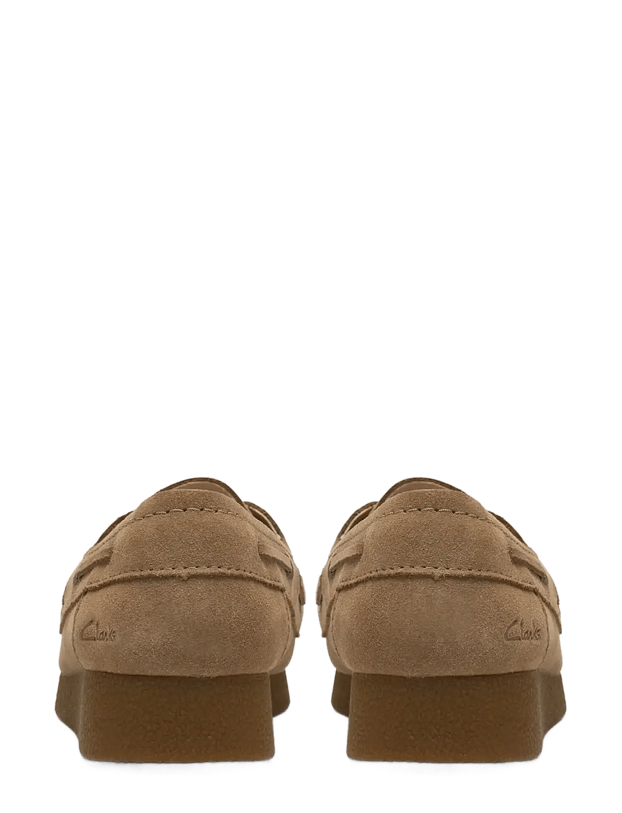 Clarks - WallabeeEVOSea D - bootsschuhe - dark sand suede - 1