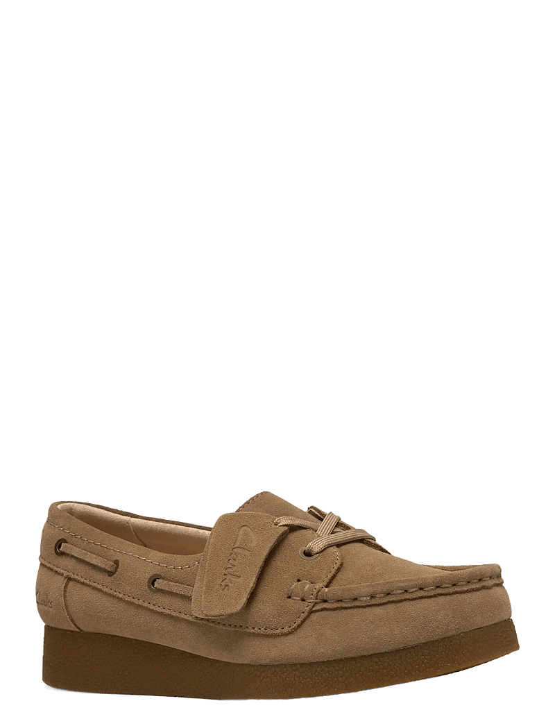 Clarks - WallabeeEVOSea D - seglarskor - dark sand suede - 2