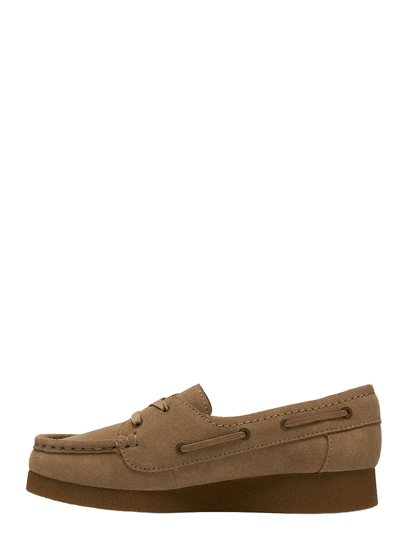 Clarks - WallabeeEVOSea D - seglarskor - dark sand suede - 3