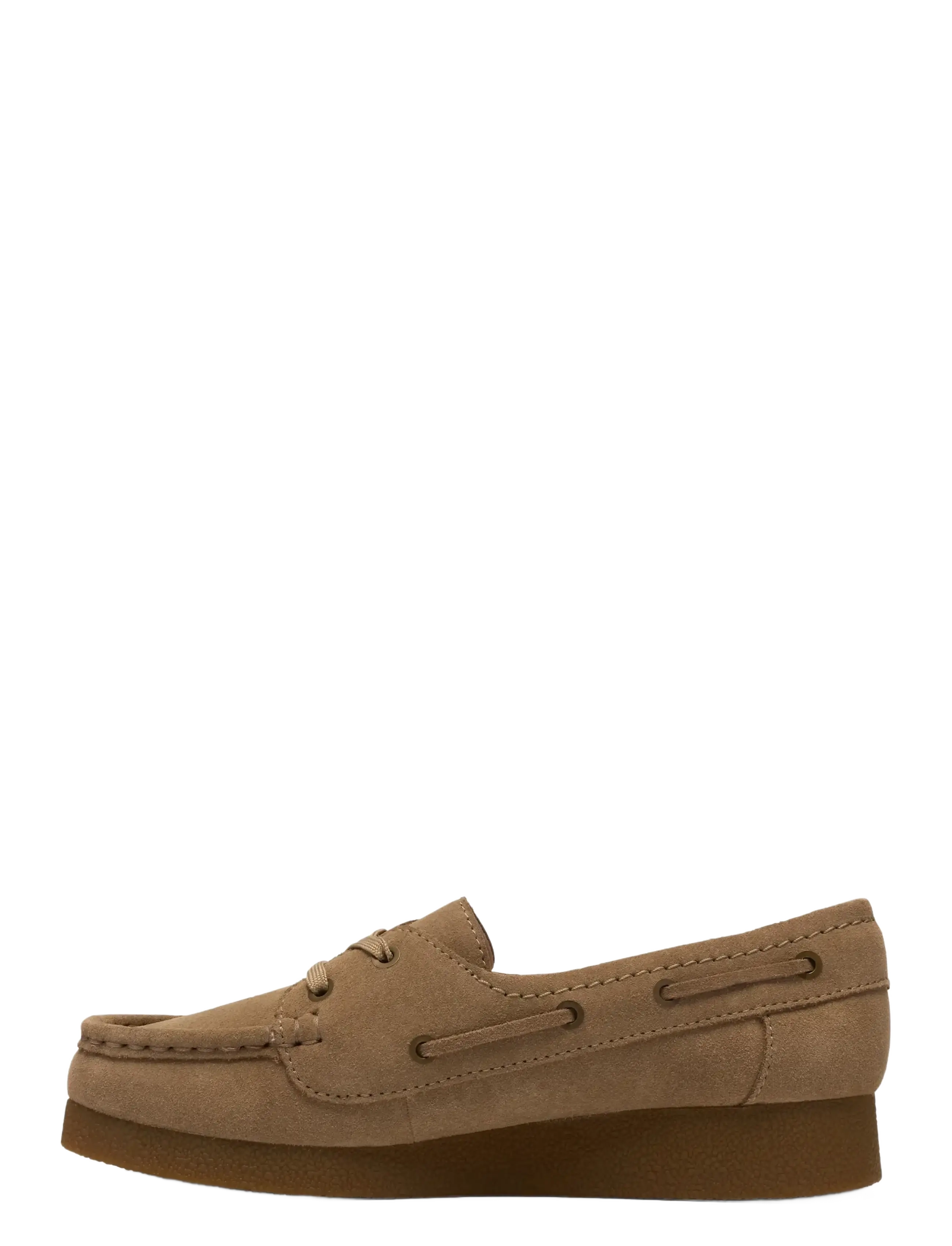 Clarks - WallabeeEVOSea D - dark sand suede - 3