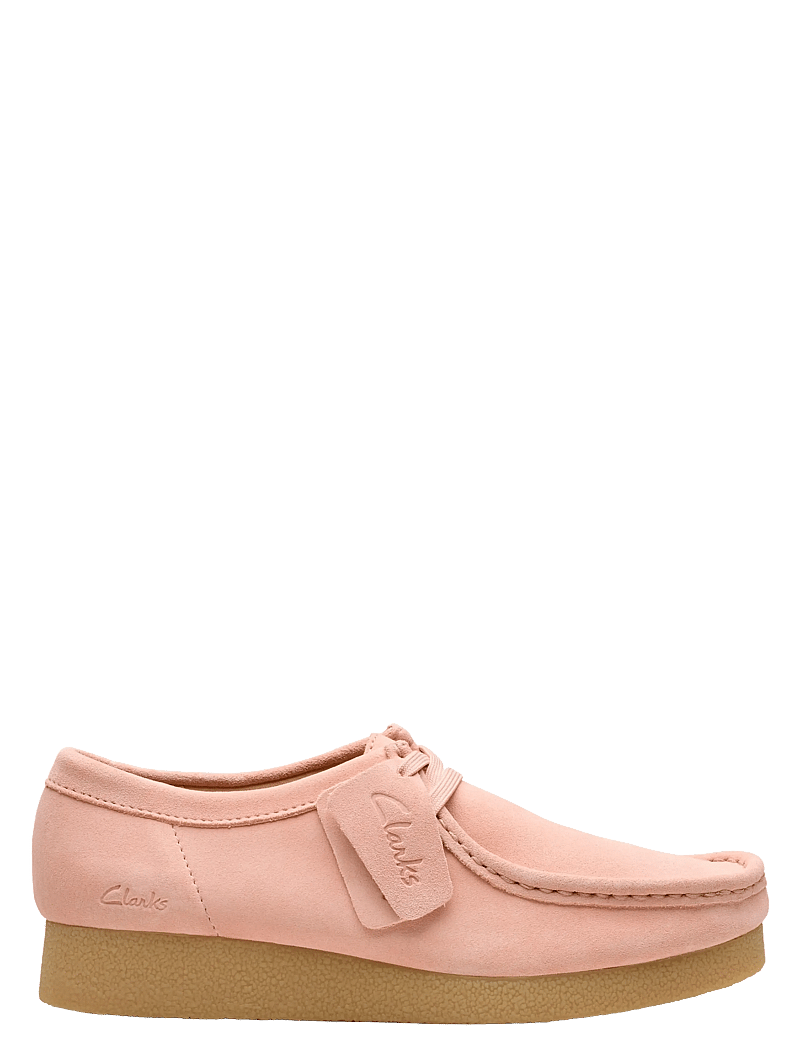 Clarks - WallabeeEVOSh D - særlige begivenheder - light pink suede - 0