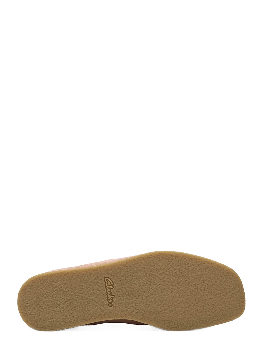 Clarks - WallabeeEVOSh D - mode trends - light pink suede - 3