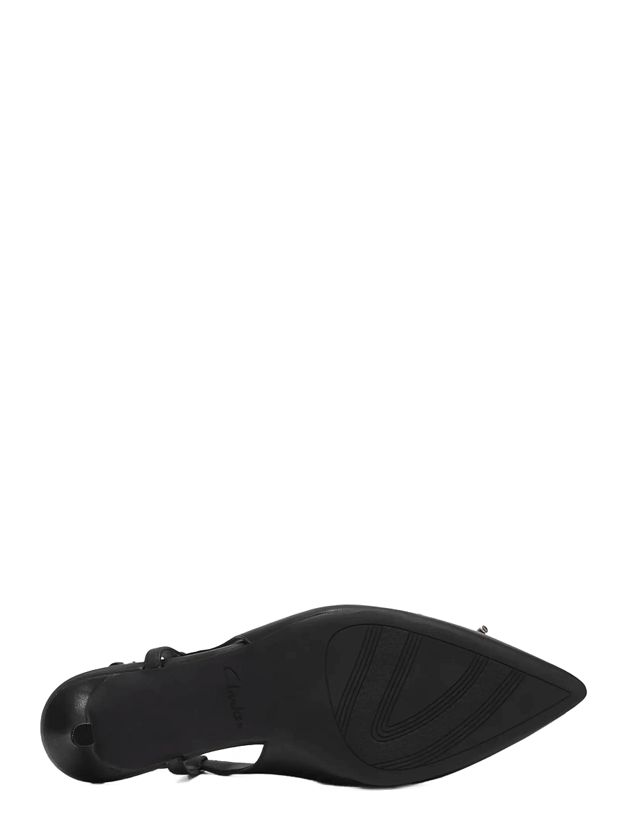 Clarks - Zarey Bow D - slingbacks mit absatz - black leather - 4