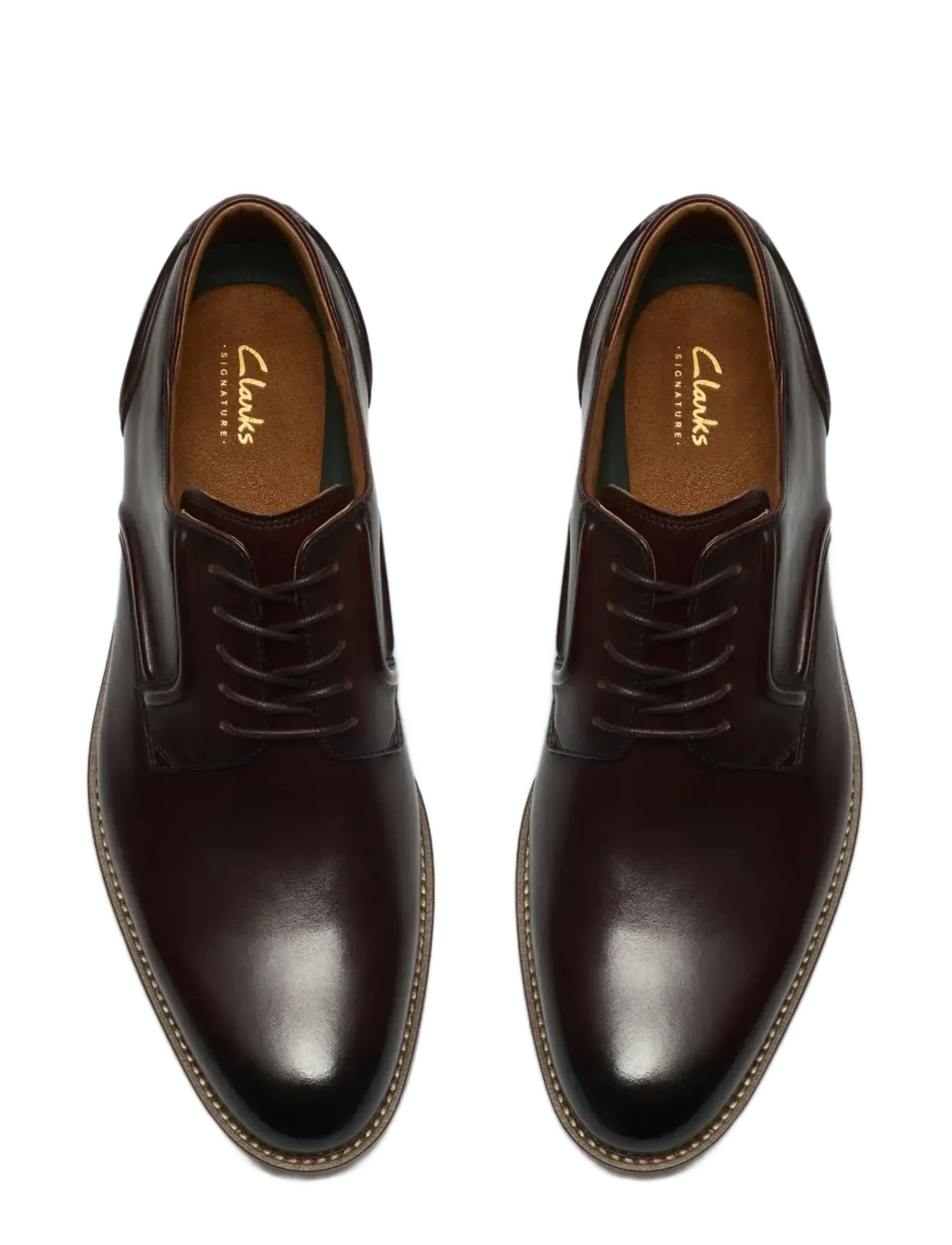 Clarks - CraftRemi Lace G - derby shoes - brown leather - 5
