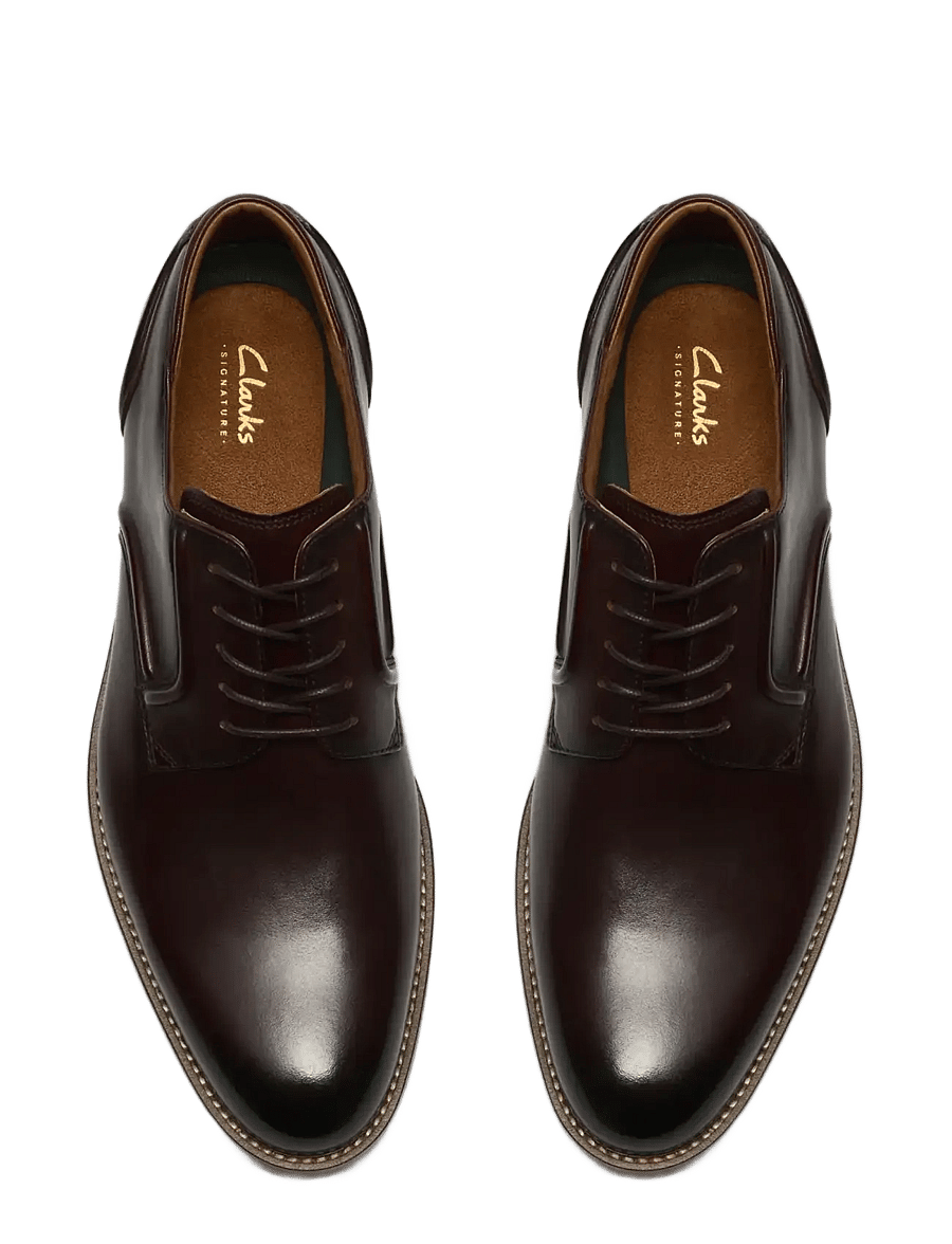 Clarks - CraftRemi Lace G - derby-schuhe - brown leather - 5