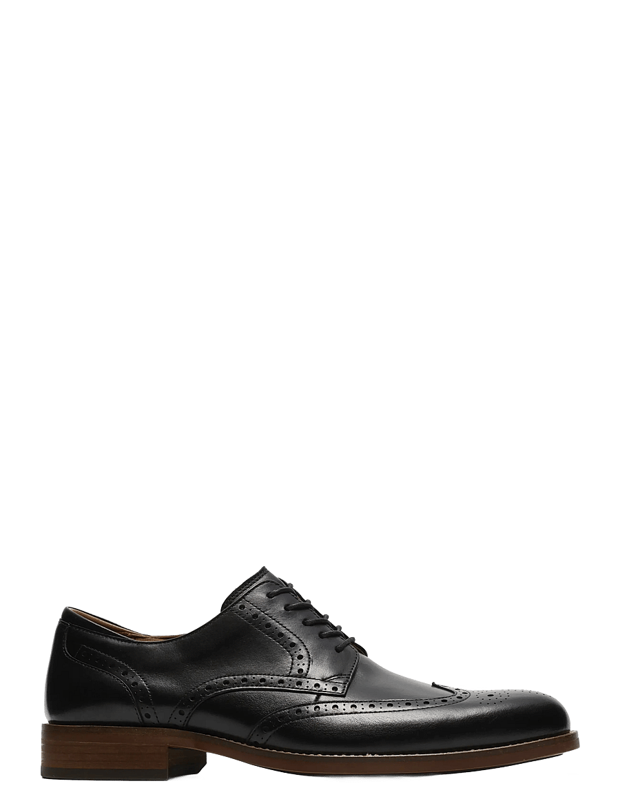 Clarks - CraftRemi Tip G - shop by occasion - black leather - 0