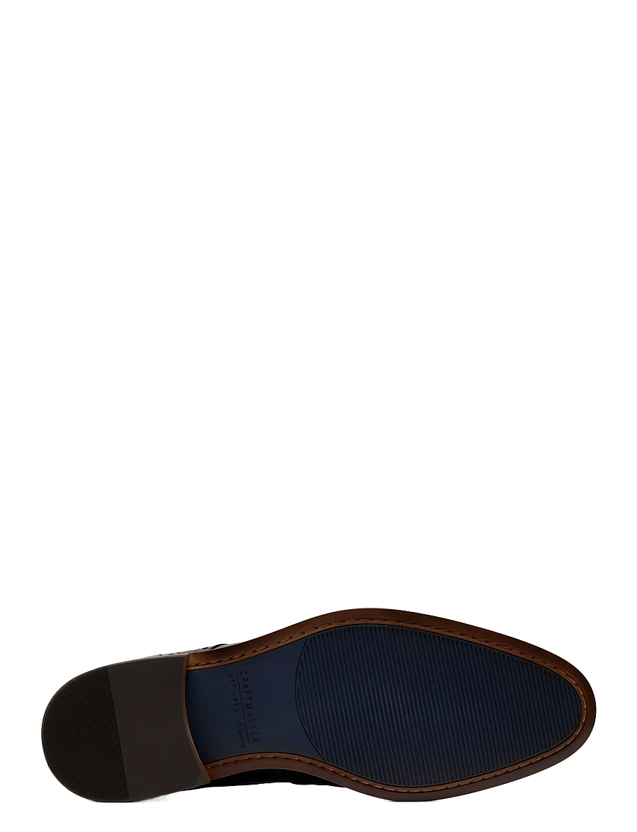 Clarks - CraftRemi Tip G - shop by occasion - black leather - 4