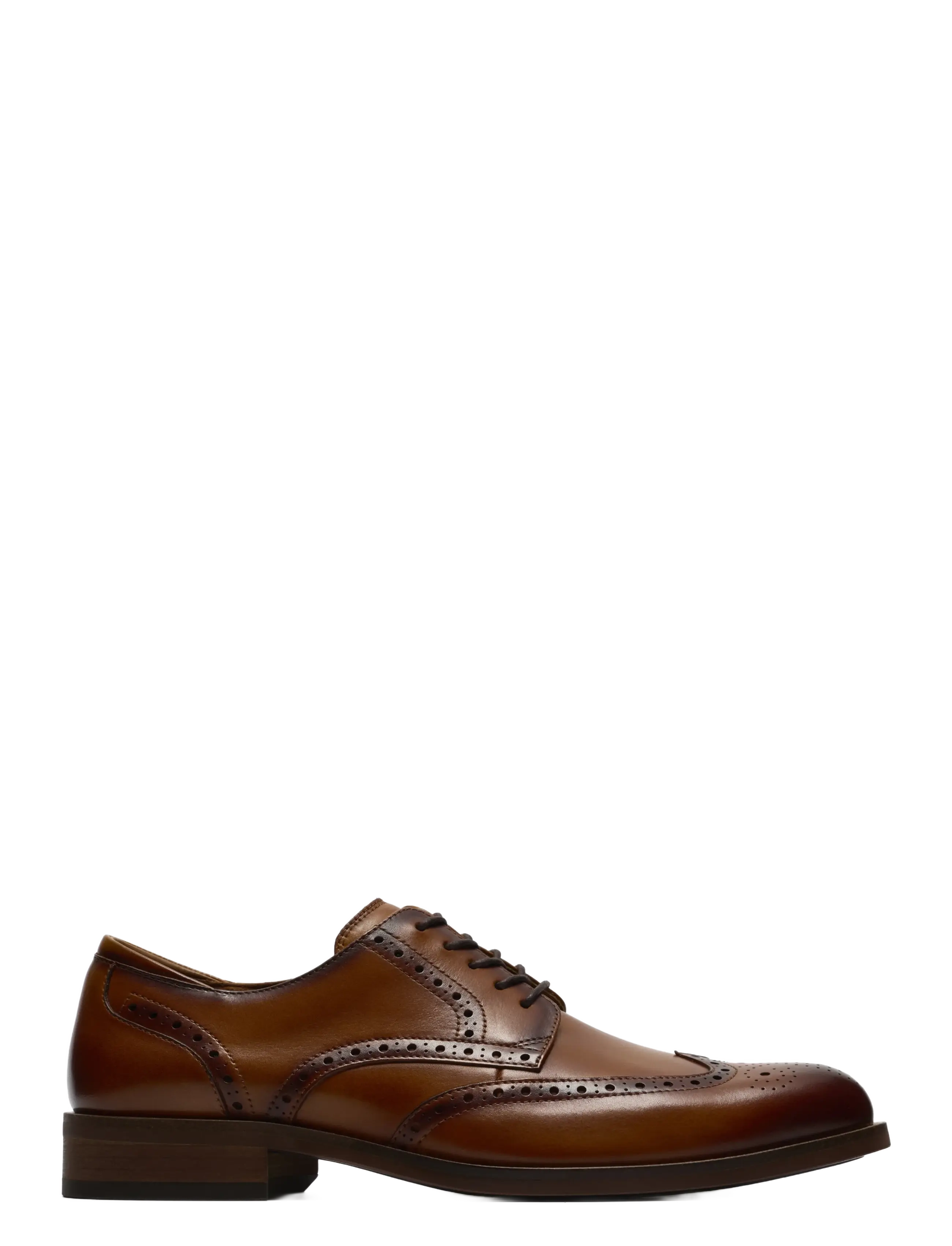 Clarks CraftRemi Tip G - Säsongens färger - TAN LEATHER / brown