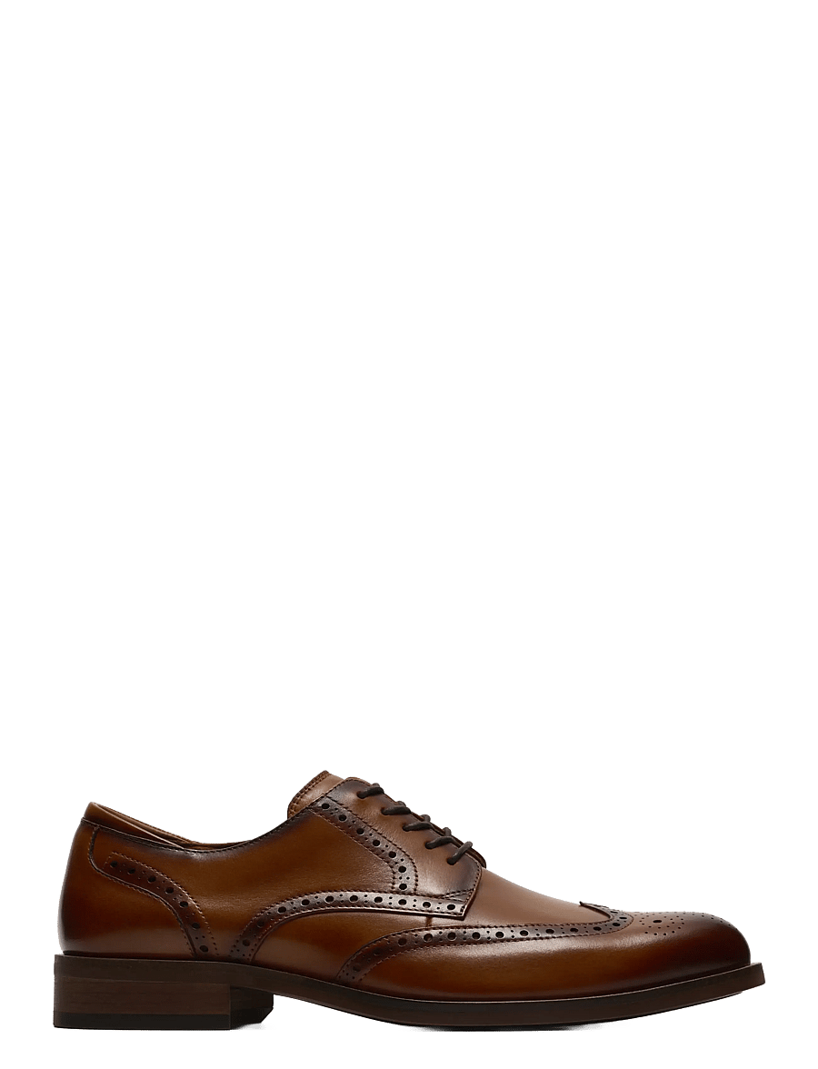 Clarks - CraftRemi Tip G - shop by occasion - tan leather - 0