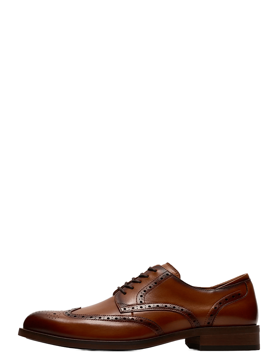 Clarks - CraftRemi Tip G - shop by occasion - tan leather - 3