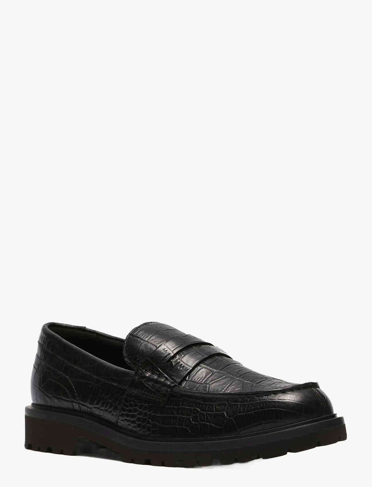 Clarks - Berwick Lo G - shop by occasion - black croc - 2