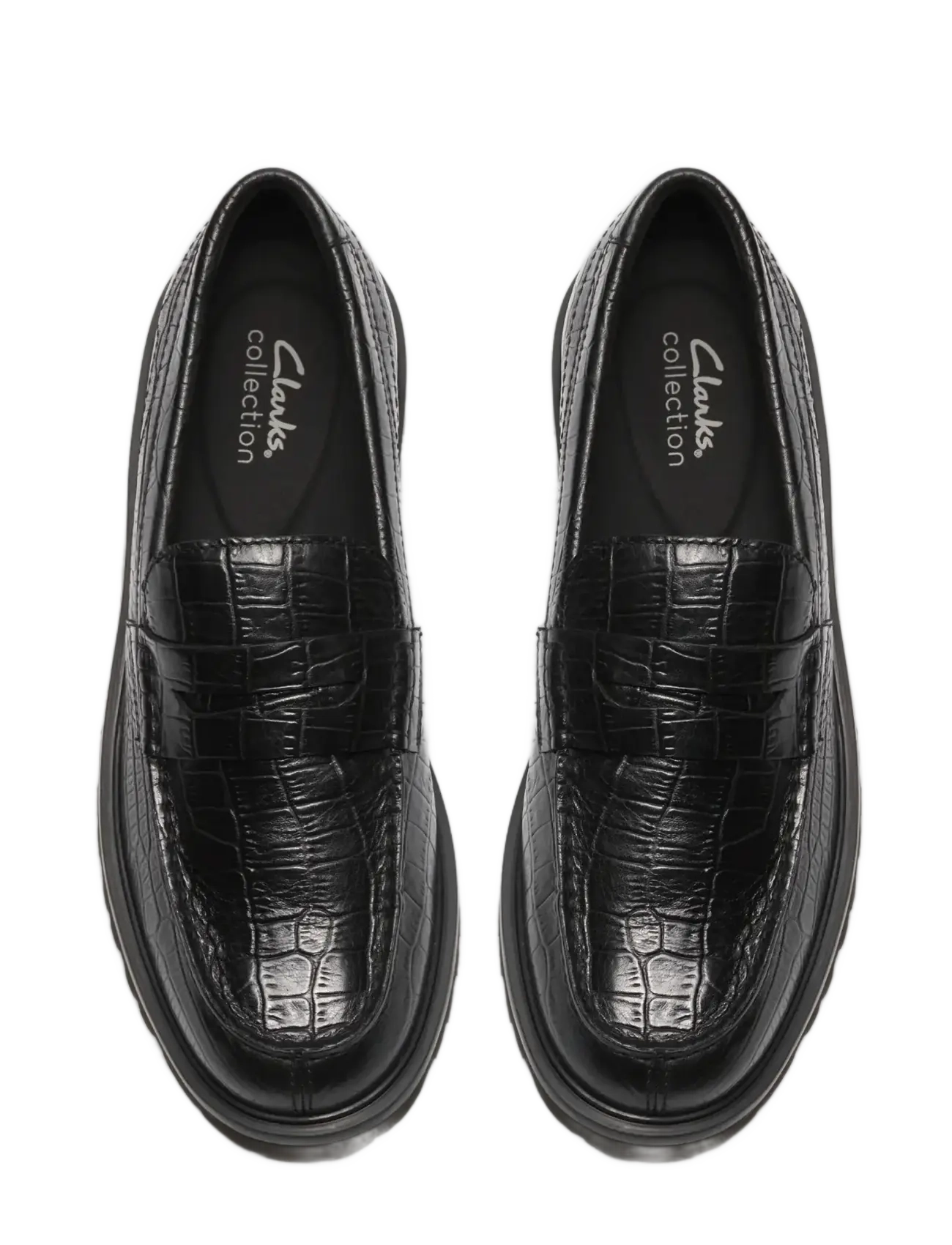 Clarks - Berwick Lo G - shop efter anledning - black croc - 5