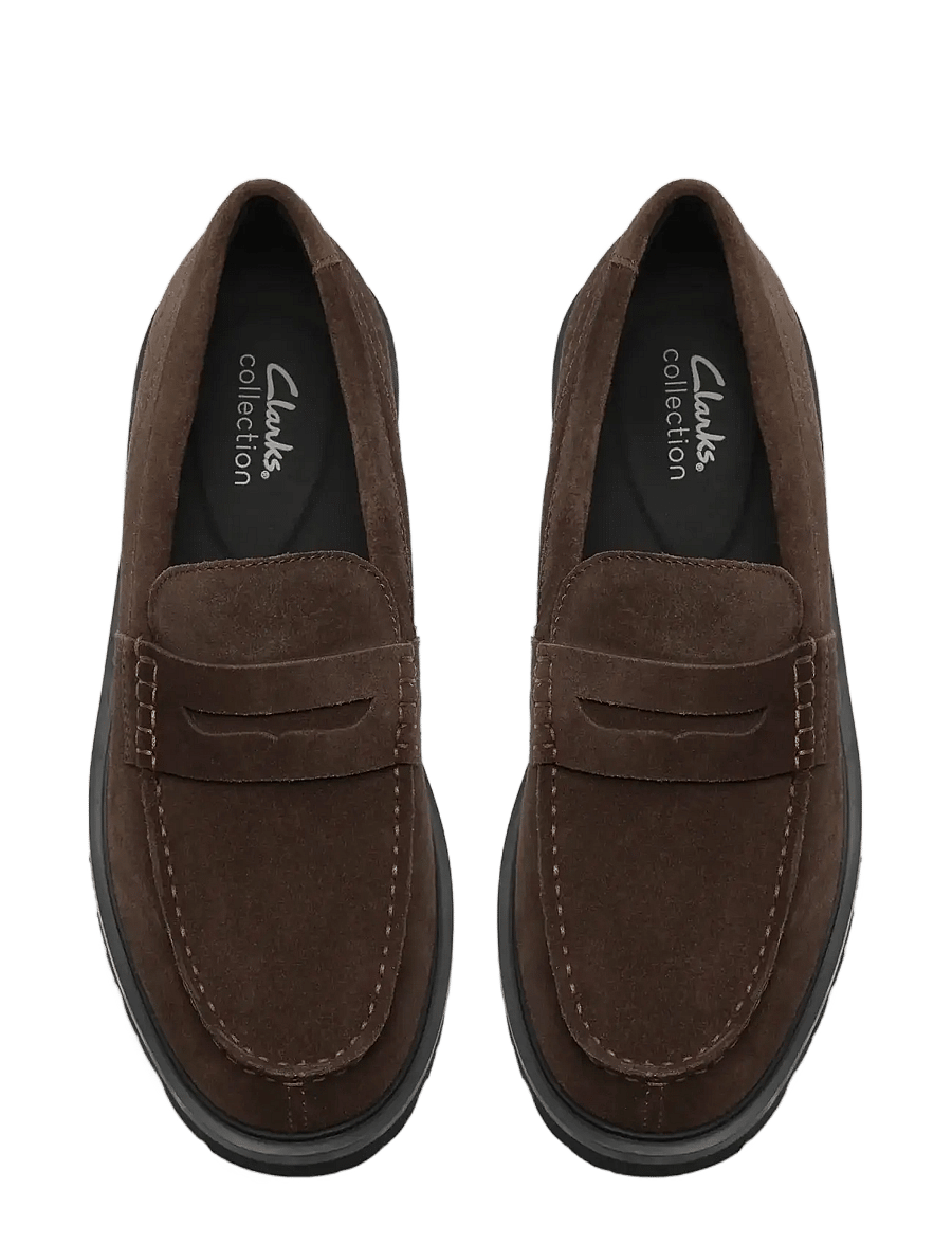 Clarks - Berwick Lo G - nach anlass kaufen - dark brown suede - 4