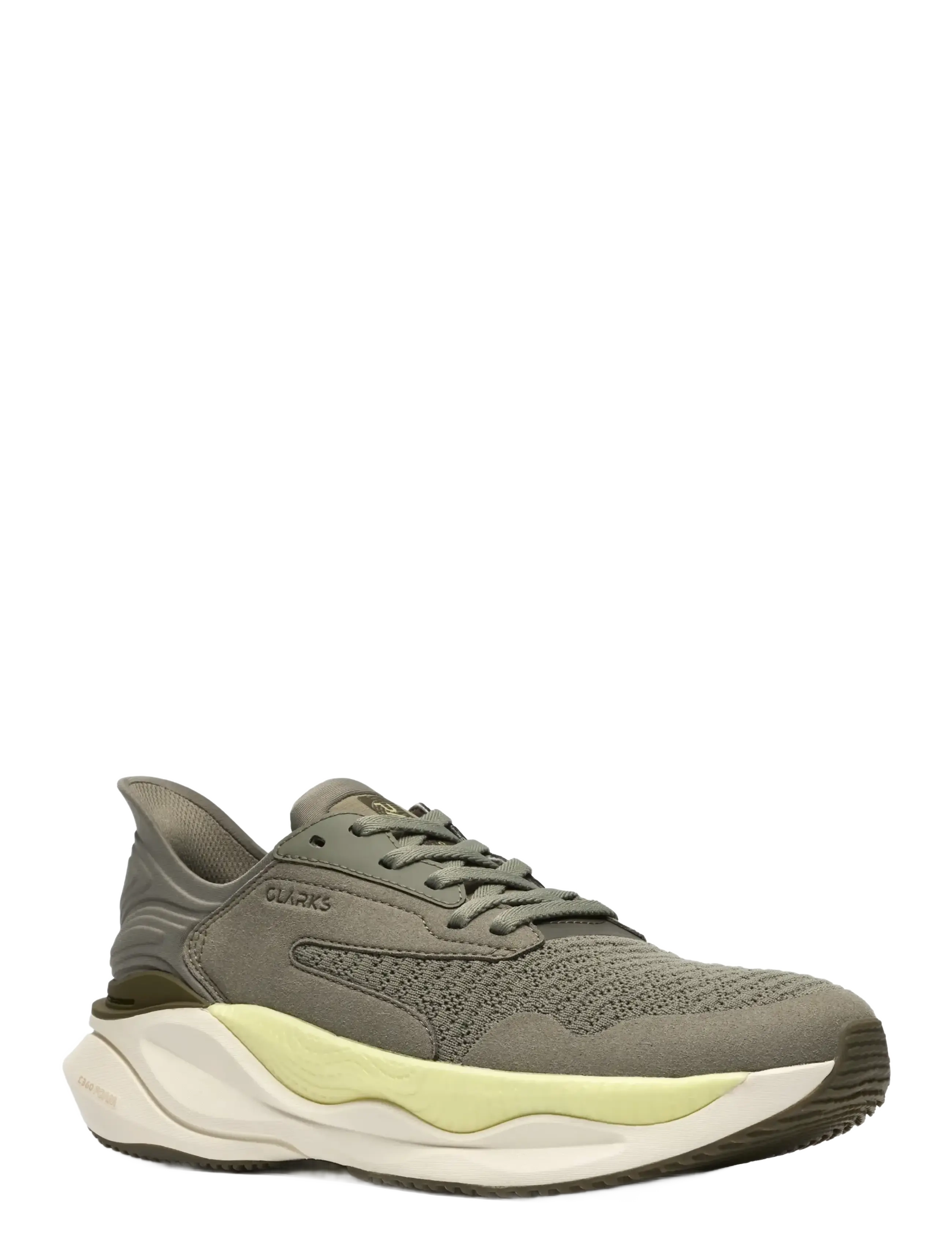 Clarks Clarks Pace G - Sneakersy - SAGE / khaki/green
