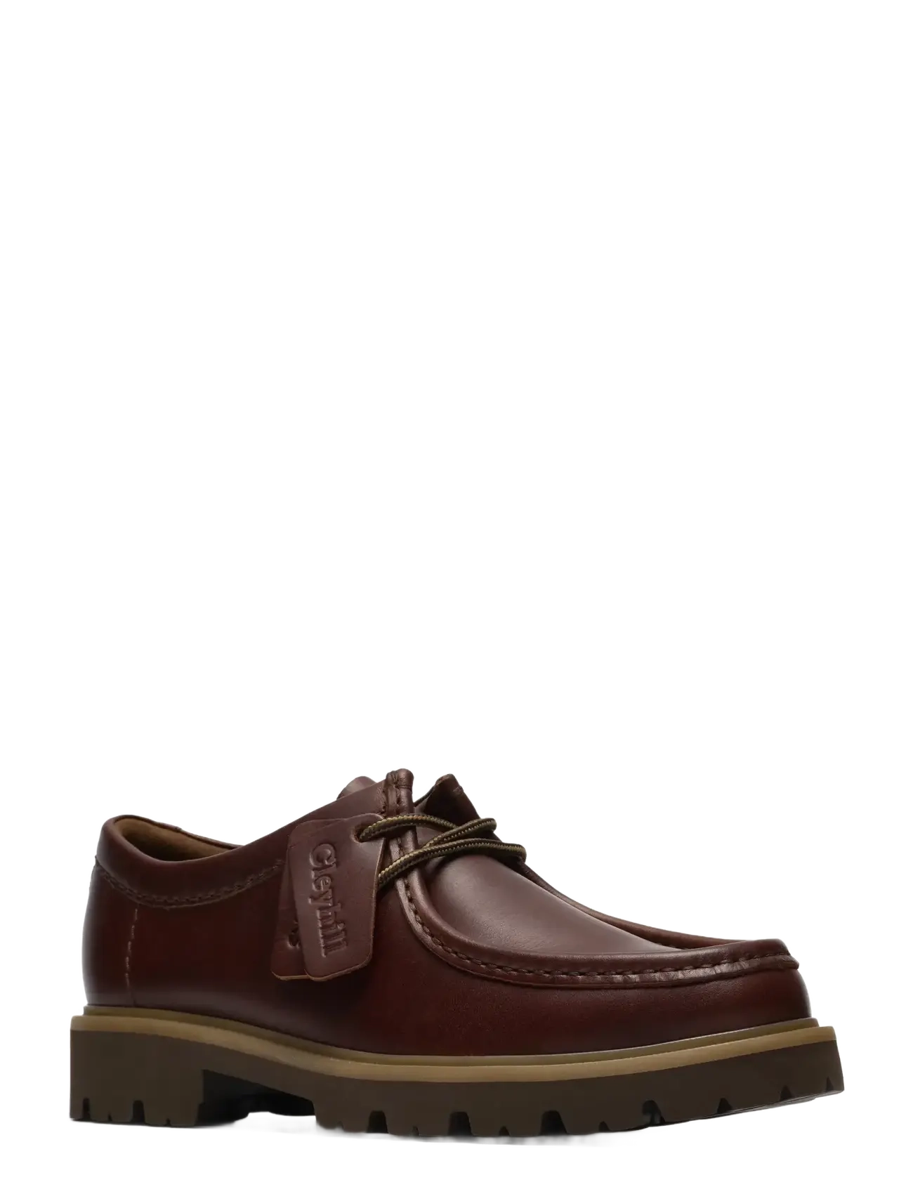 Clarks Cleyhill Seam G - Sejlersko - BROWN LEATHER / brown