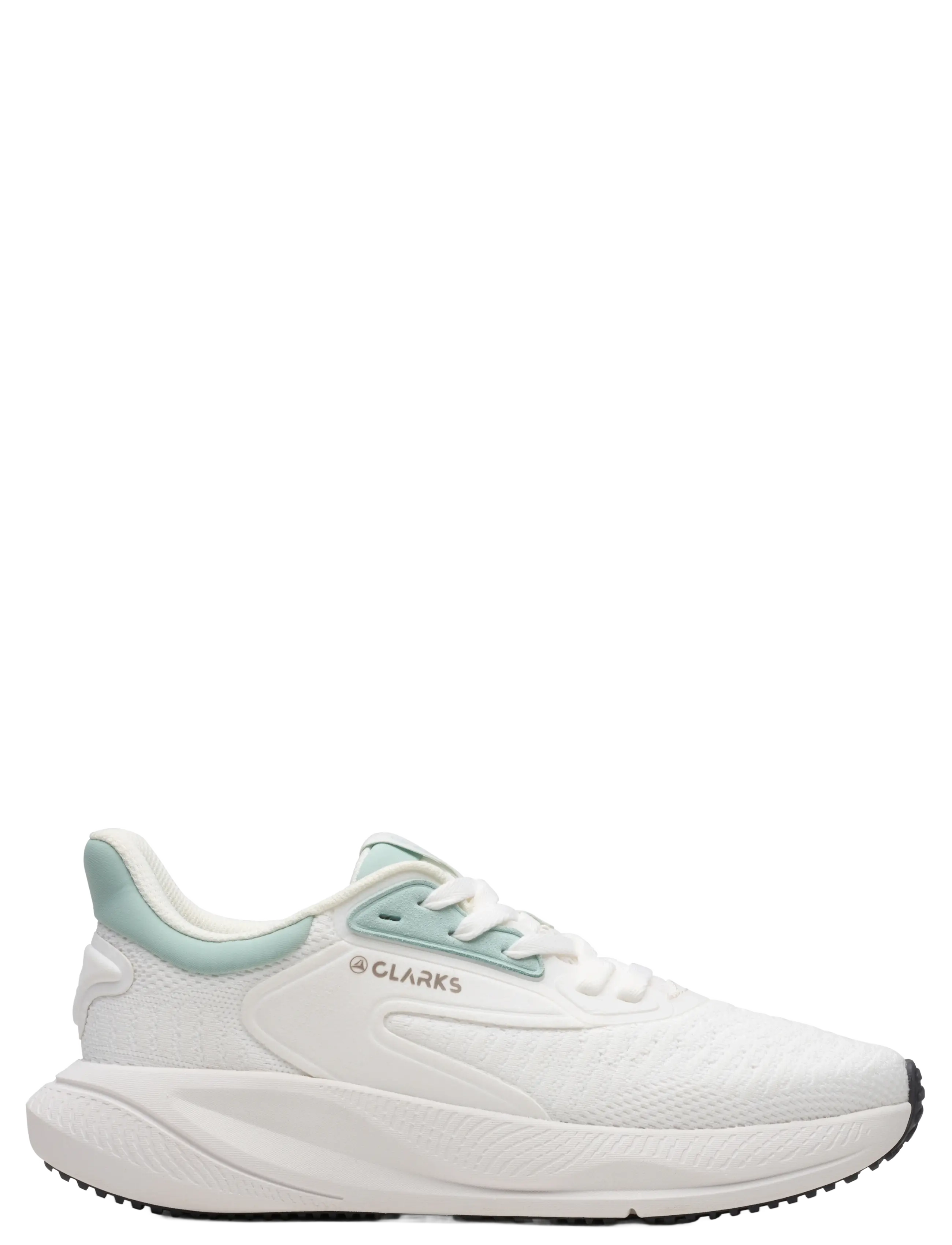 Clarks Pace Move. D - Schuhe - WHITE / white