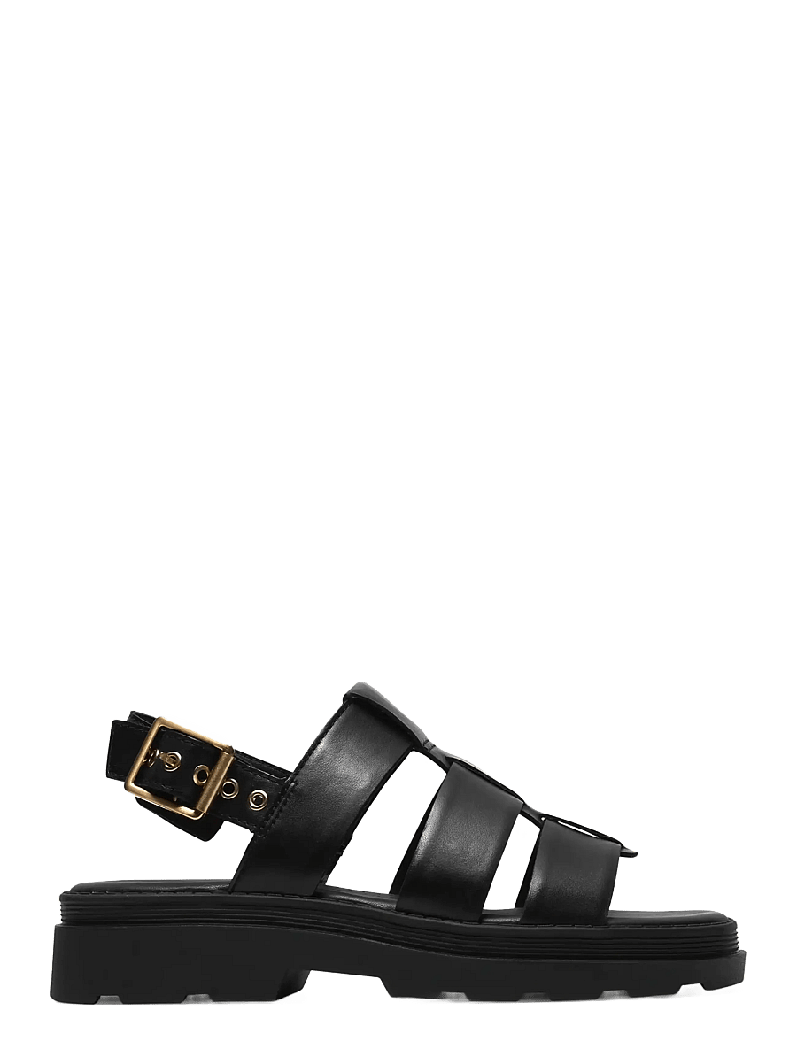 Clarks - Orinoco3 Strap D - madalad sandaalid - black leather - 0