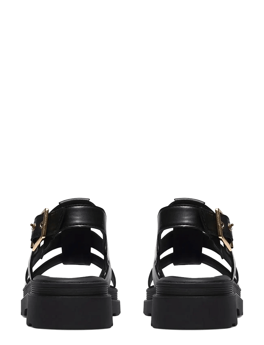 Clarks - Orinoco3 Strap D - madalad sandaalid - black leather - 2