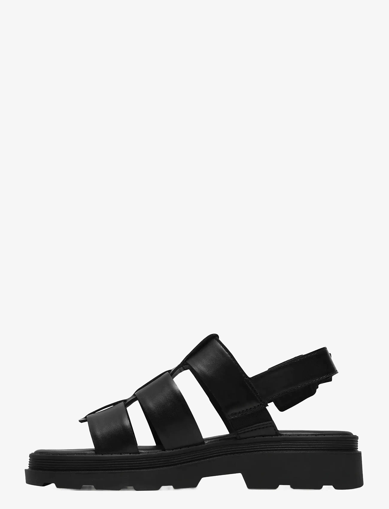 Clarks - Orinoco3 Strap D - flade sandaler - black leather - 4
