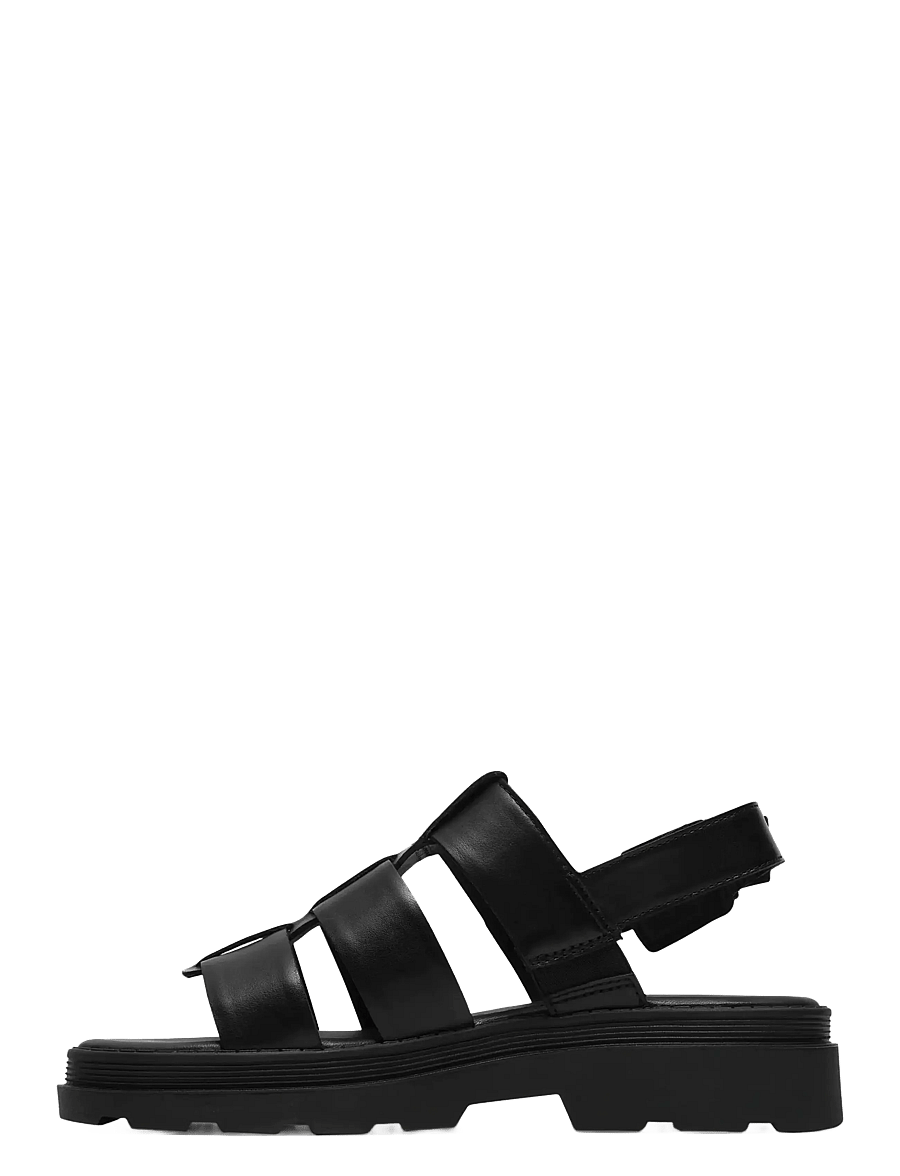 Clarks - Orinoco3 Strap D - madalad sandaalid - black leather - 4