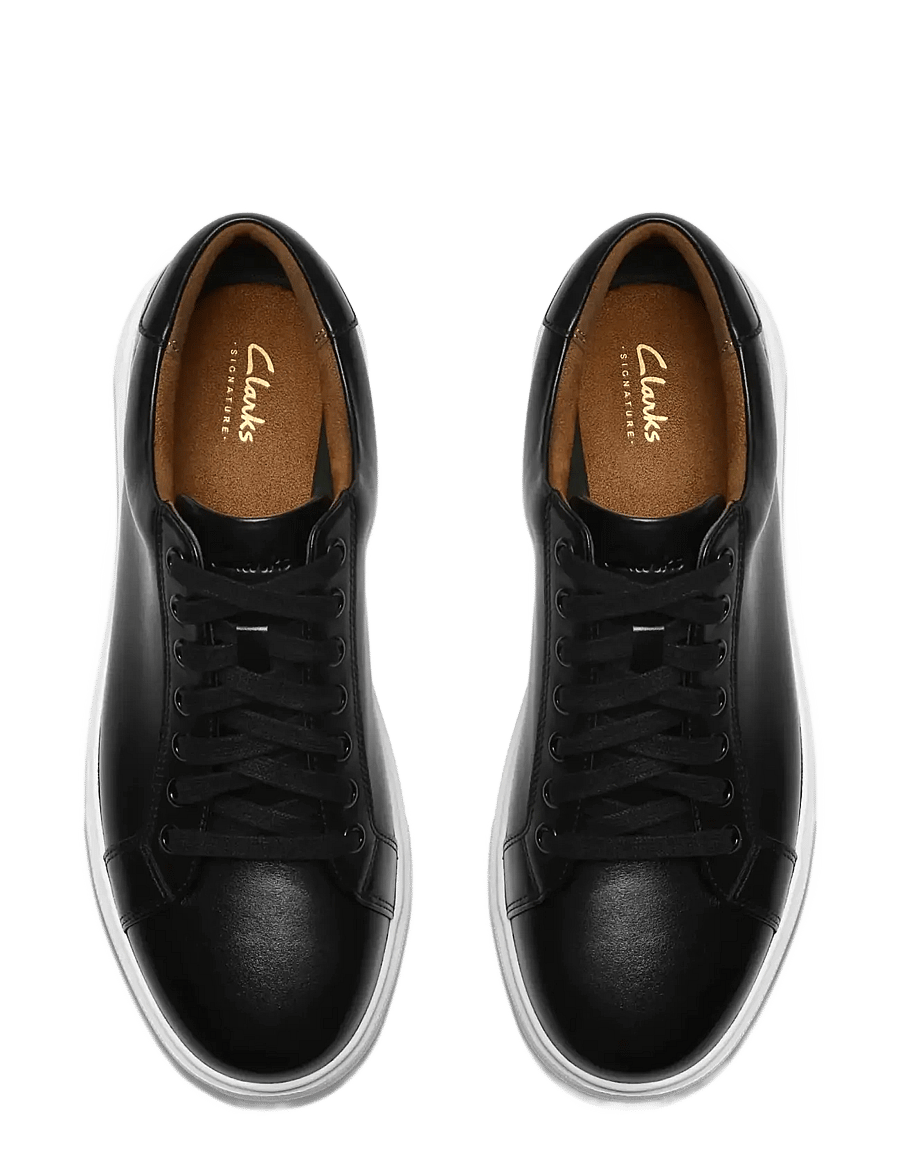 Clarks - Goswell Tie G - shop efter anledning - black leather - 5