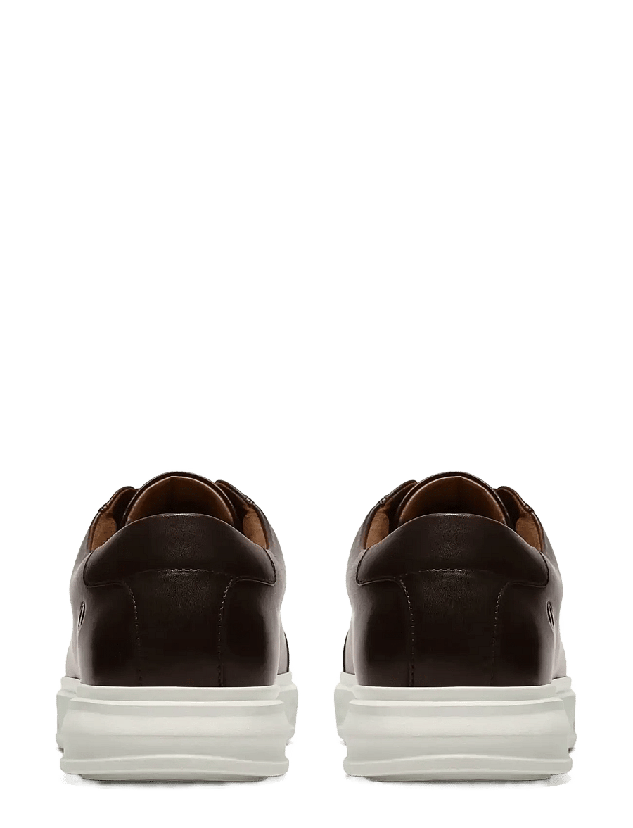 Clarks - Goswell Tie G - brown leather - 1
