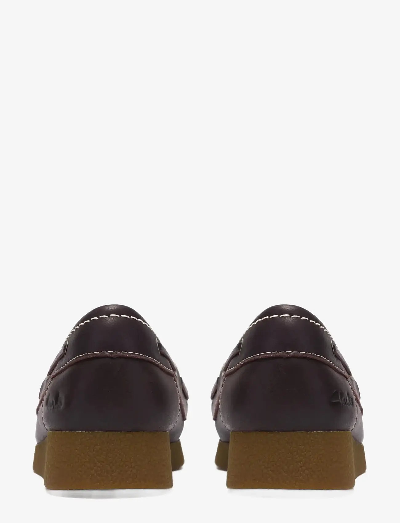 Clarks - WallabeeEVOSea D - purjekingad - dark brown lea - 1