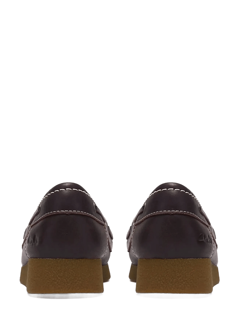 Clarks - WallabeeEVOSea D - purjekingad - dark brown lea - 1
