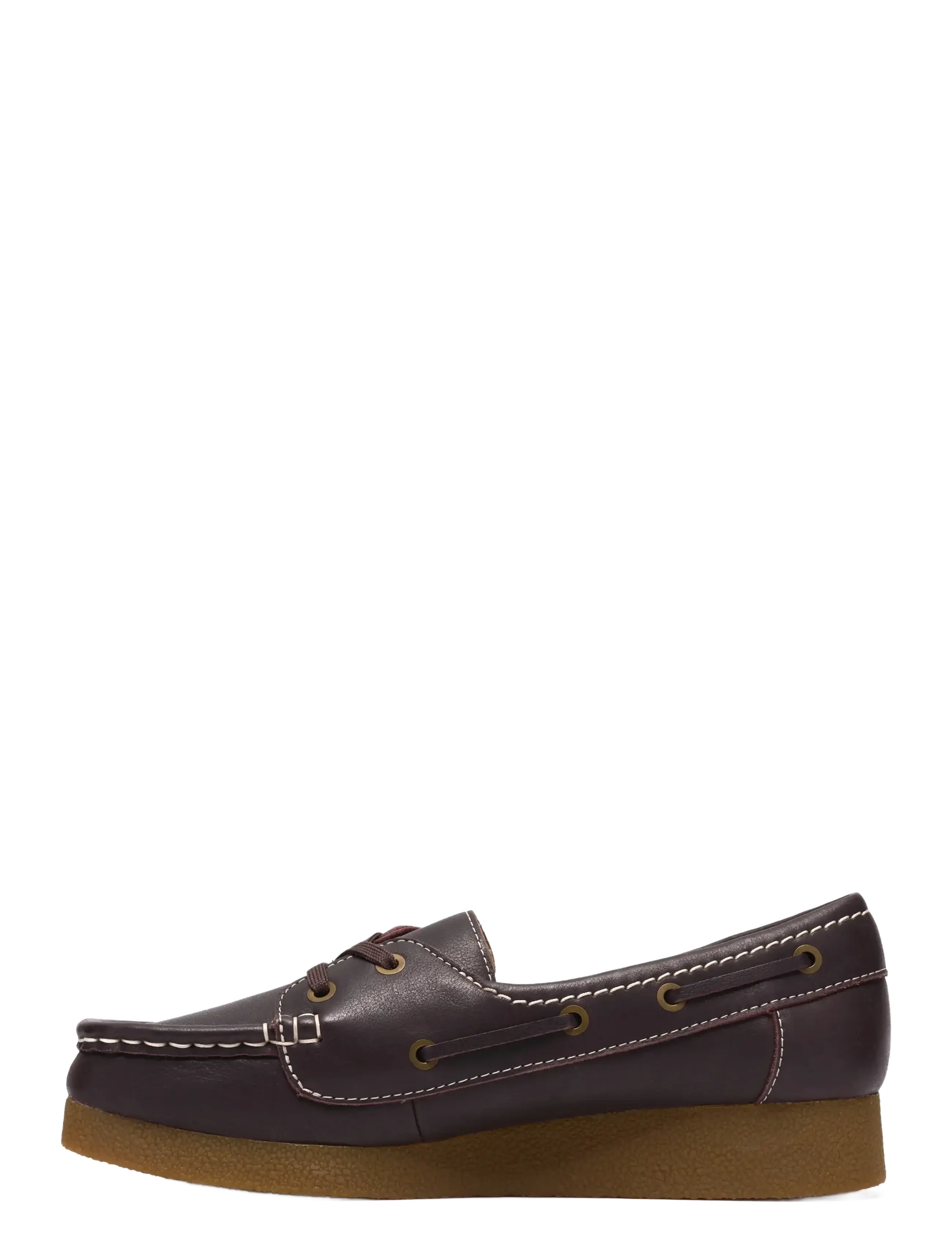 Clarks - WallabeeEVOSea D - dark brown lea - 3