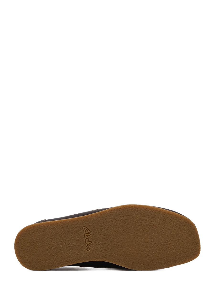 Clarks - WallabeeEVOSea D - apavi bez aizdares - dark brown lea - 4