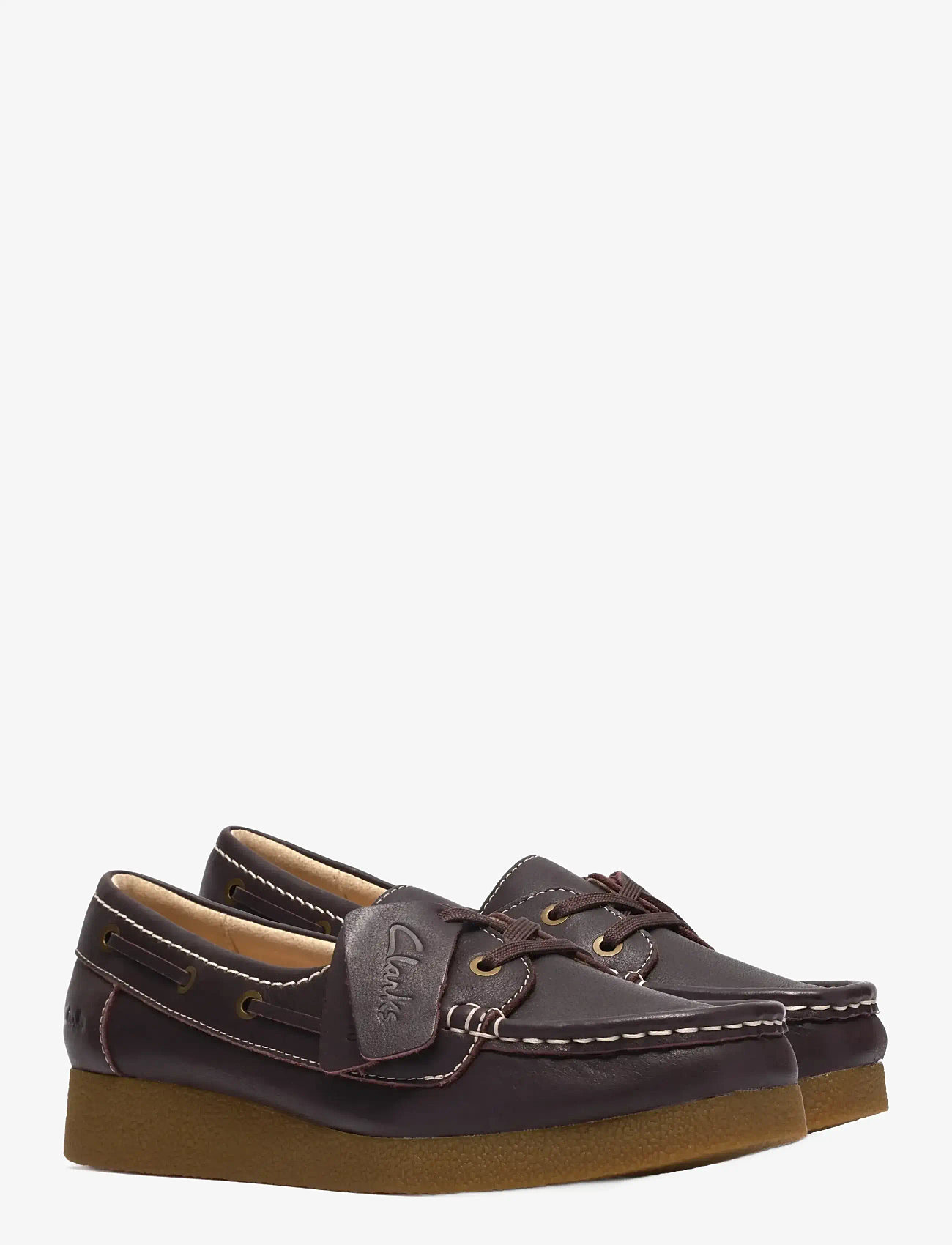 Clarks - WallabeeEVOSea D - purjekingad - dark brown lea - 5