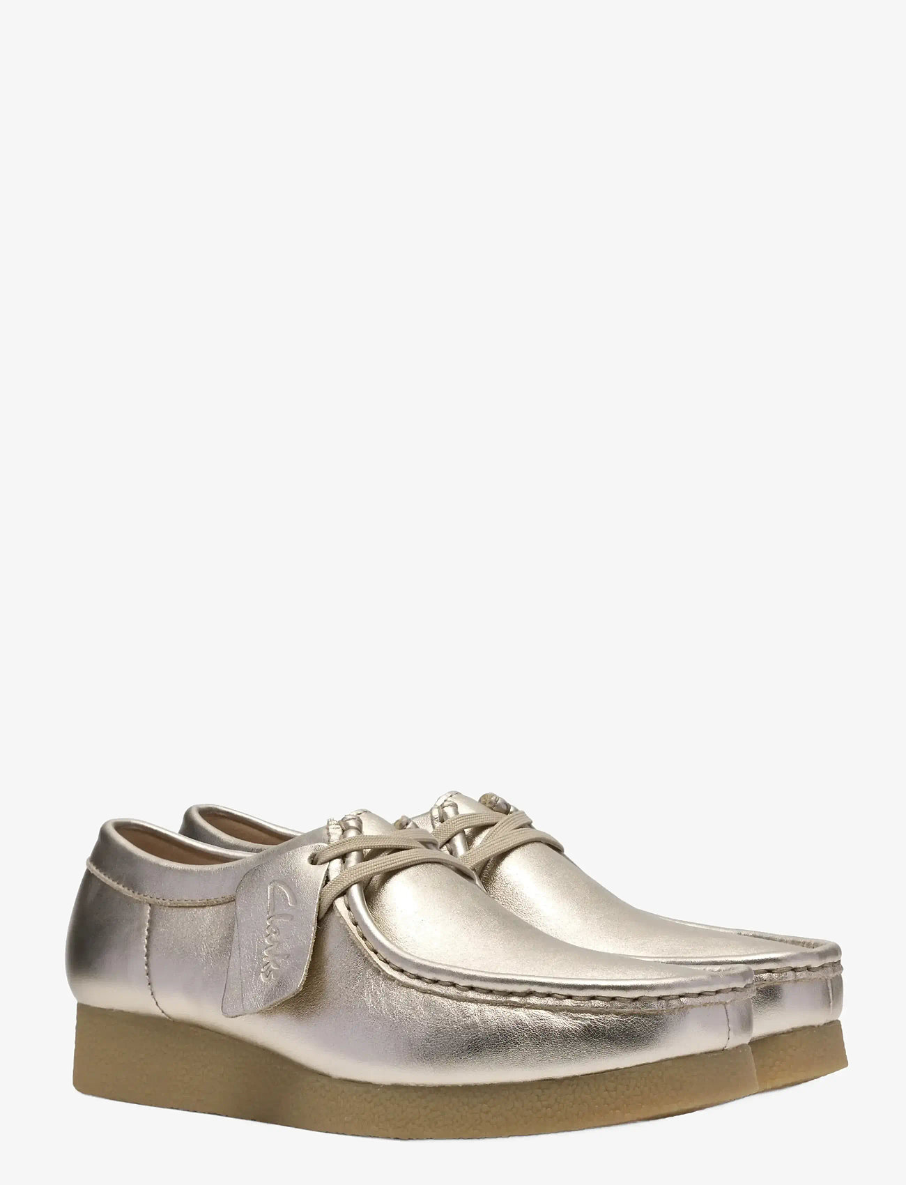 Clarks - WallabeeEVOSh D - moetrendid - gold leather - 4